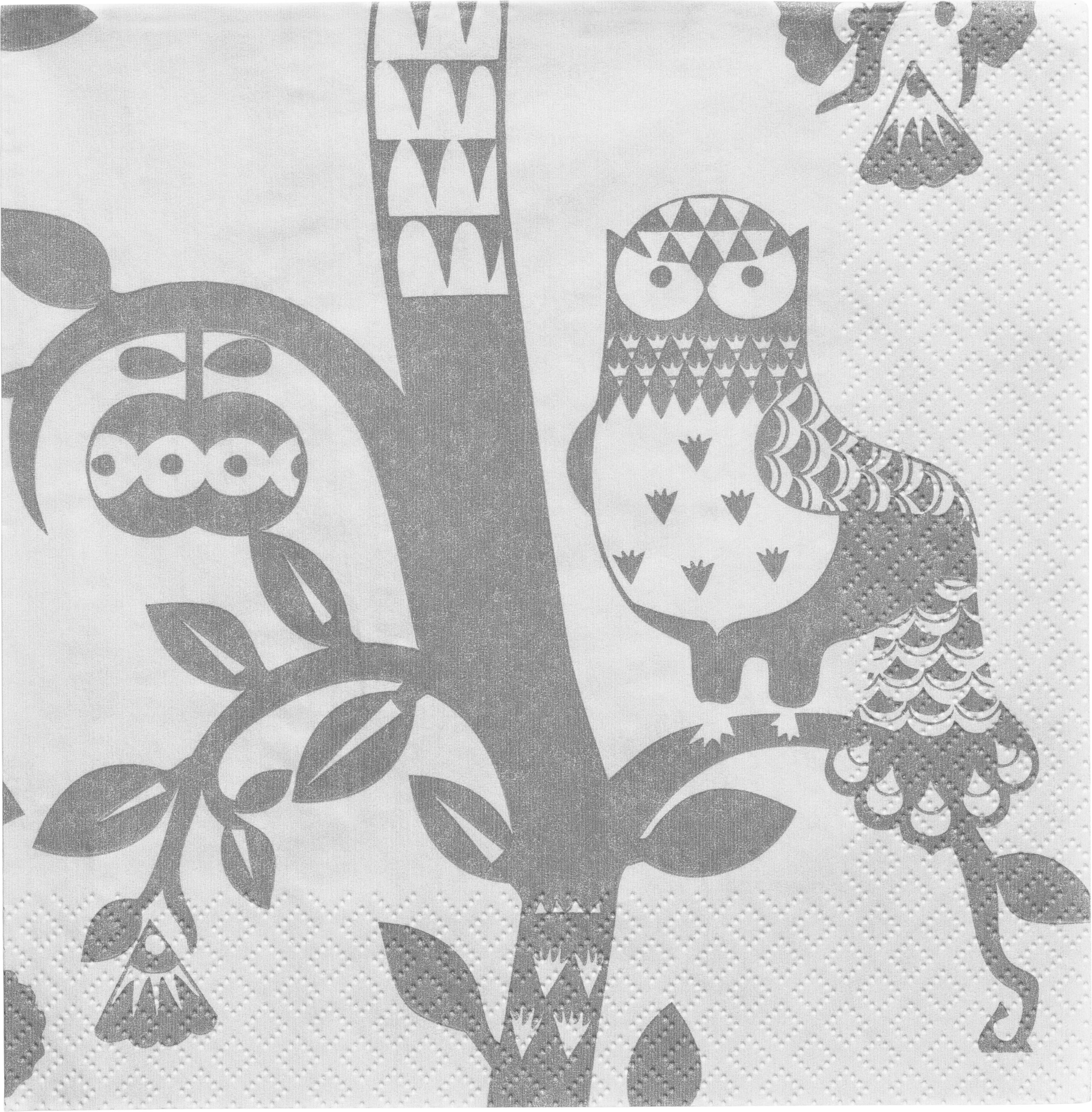 Serwetki papierowe Taika 33 cm szare