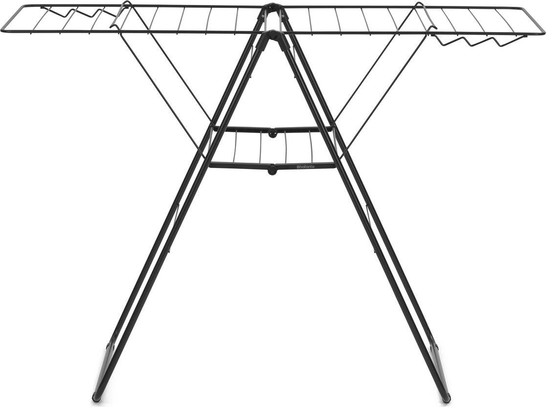 Suszarka do ubrań Hangon 127 cm matowa czarna