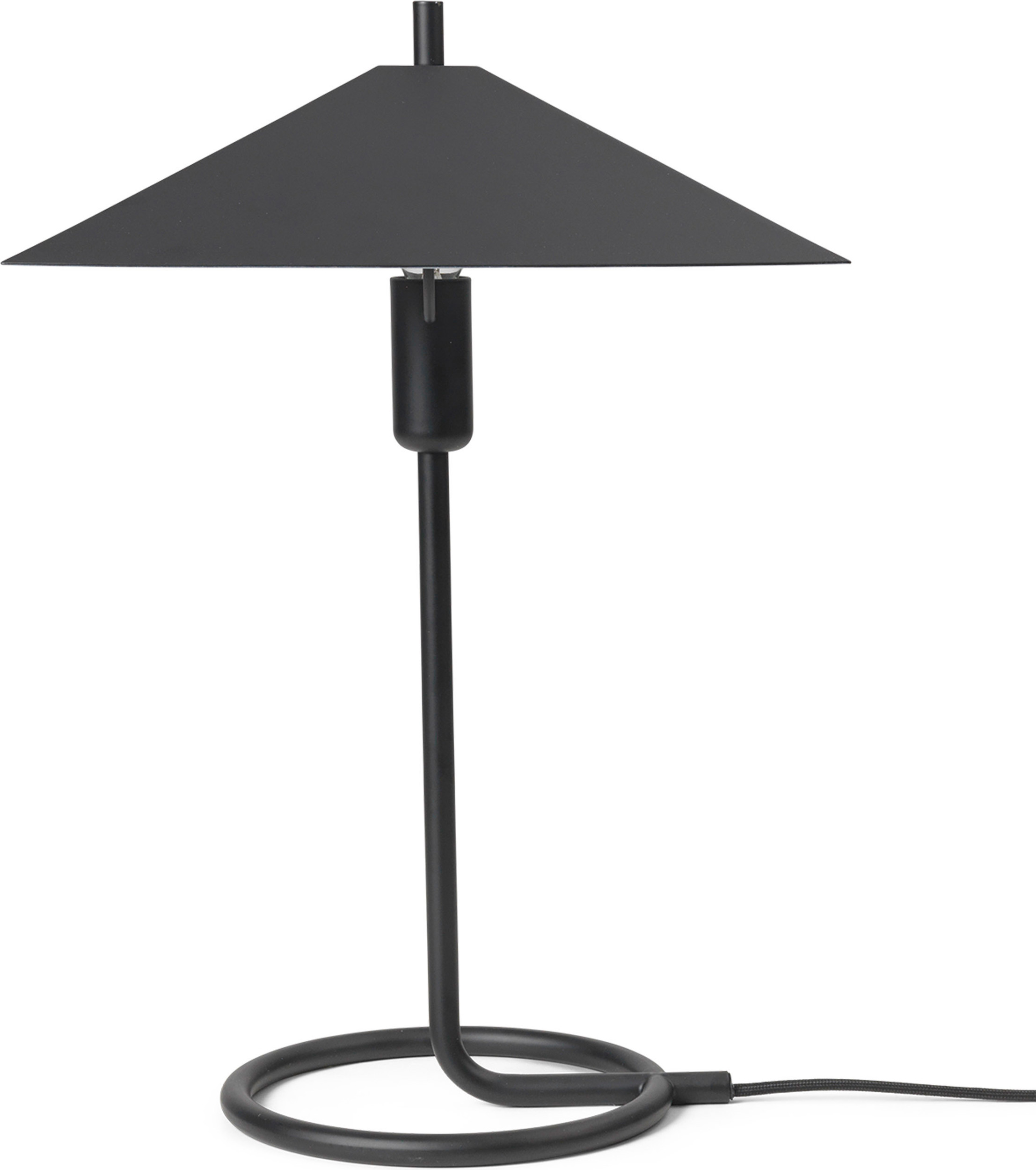 Lampa stołowa Filo Square czarna