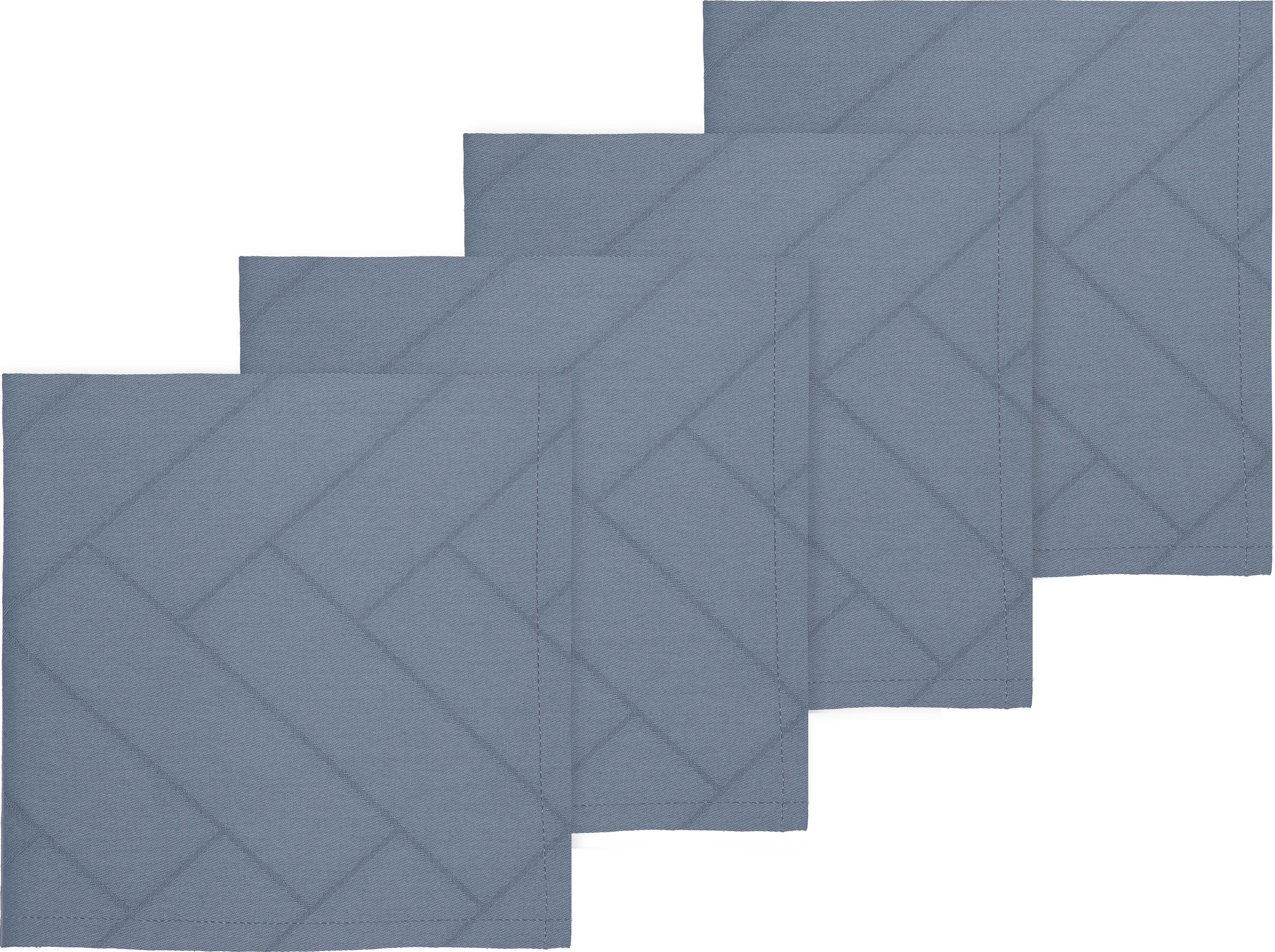 Serwetki Tiles Damask błękitne 4 szt.