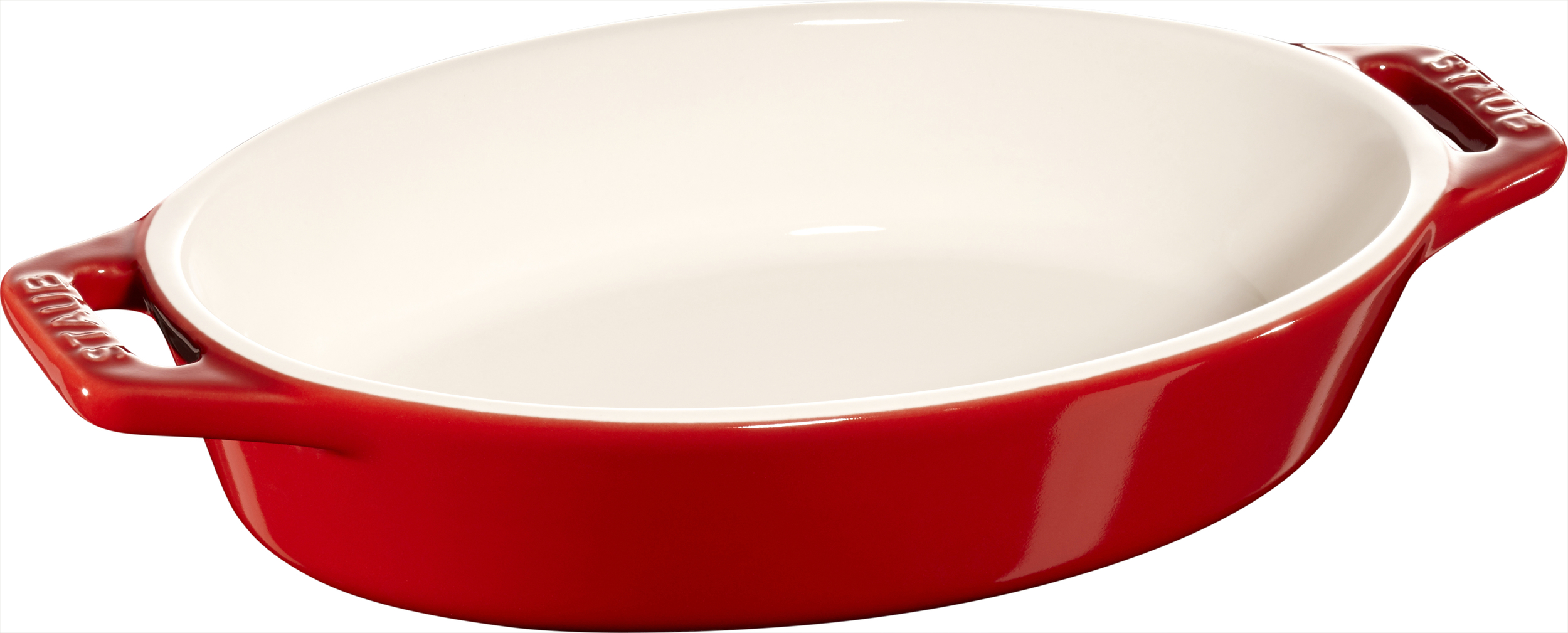 Forma do pieczenia Staub owalna 400 ml czerwona