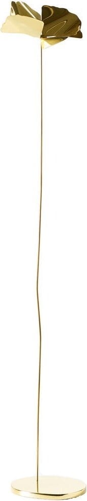 Dekoracja Papavero Delicato kwiat L złoty