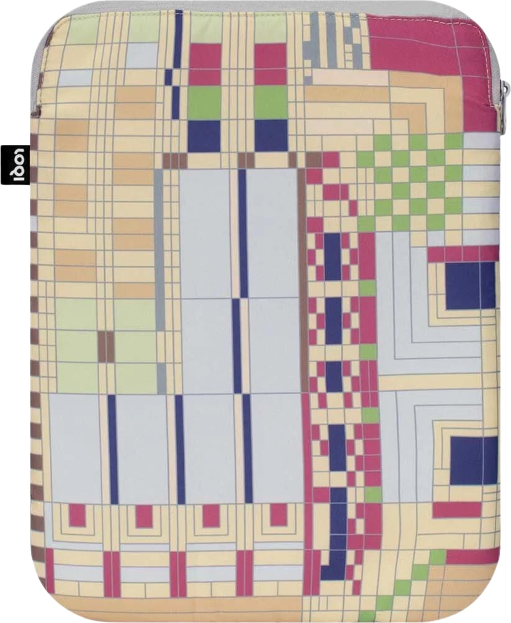 Etui na laptop Museum Frank Lloyd Wright Old Fashion Windows 24 x 33 cm z recyklingu