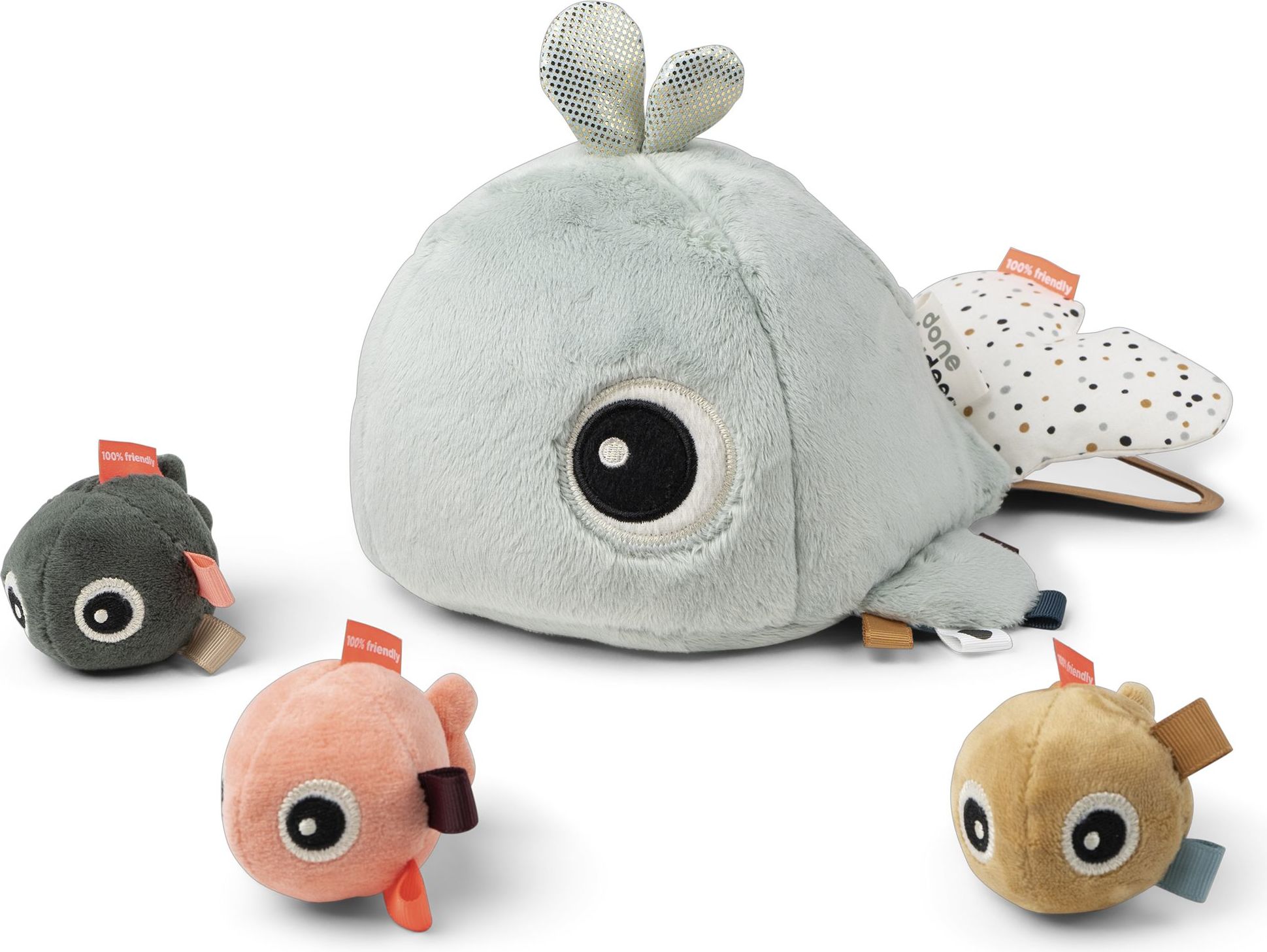 Zabawka interaktywna Sea Wally wieloryb 4 el.