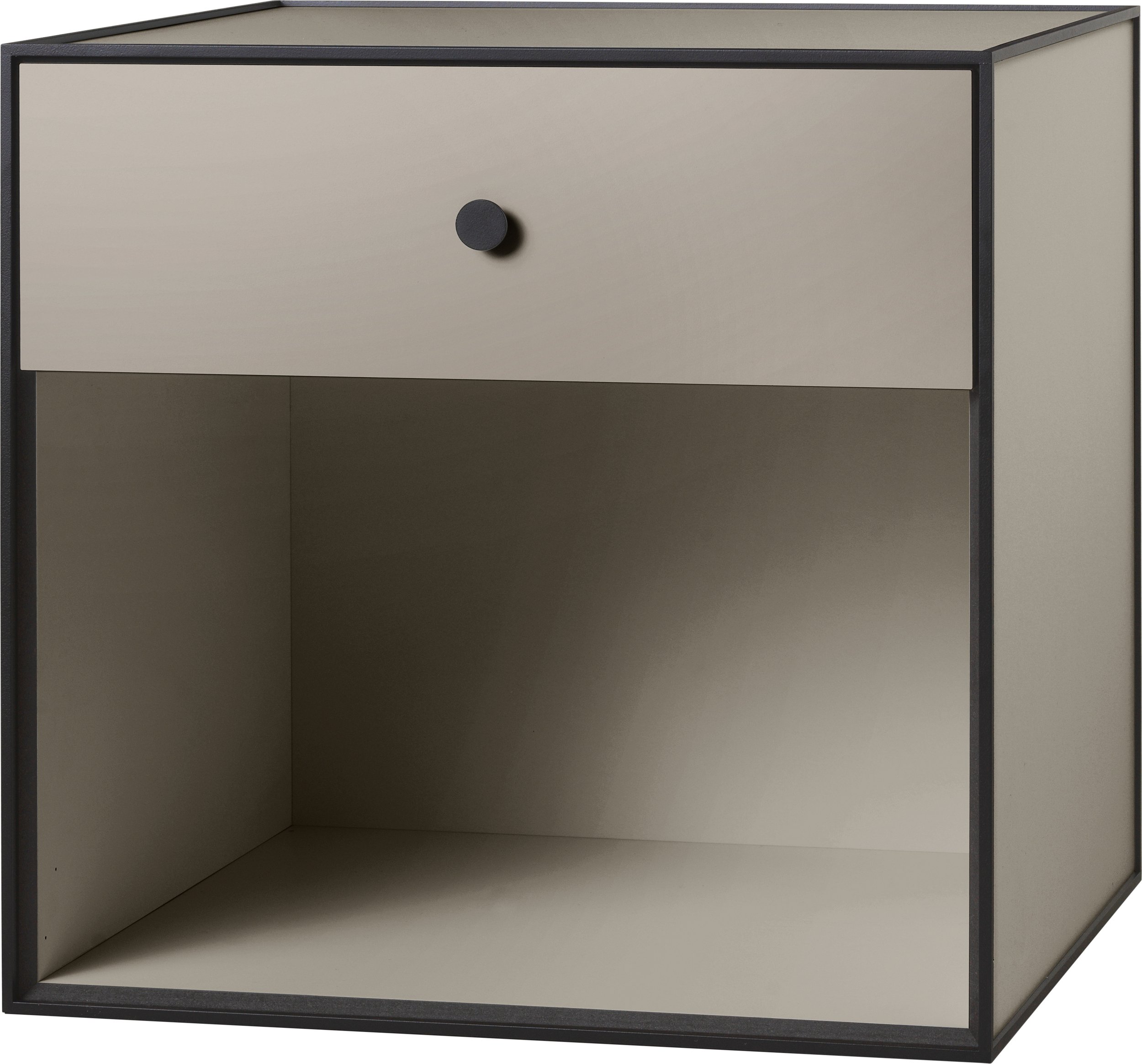 Szafka Frame 49 piaskowa z szufladą