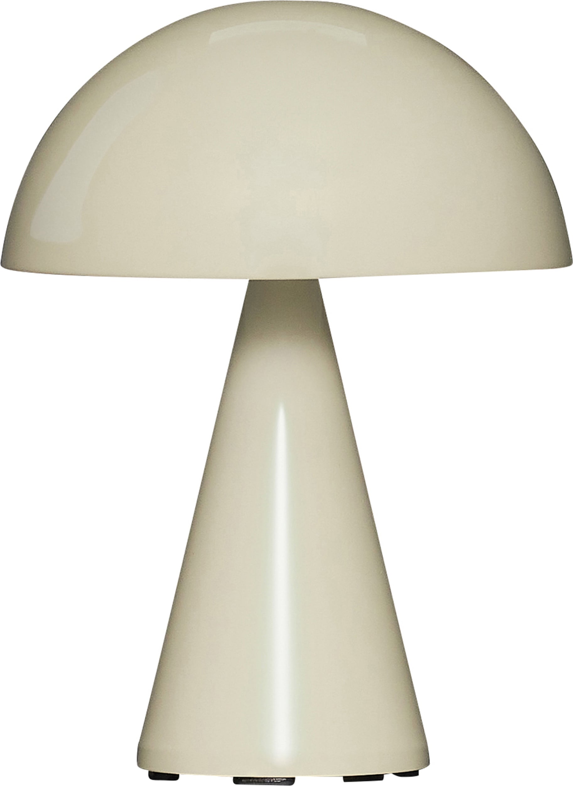 Lampa stołowa bezprzewodowa Mush 20 cm piaskowa