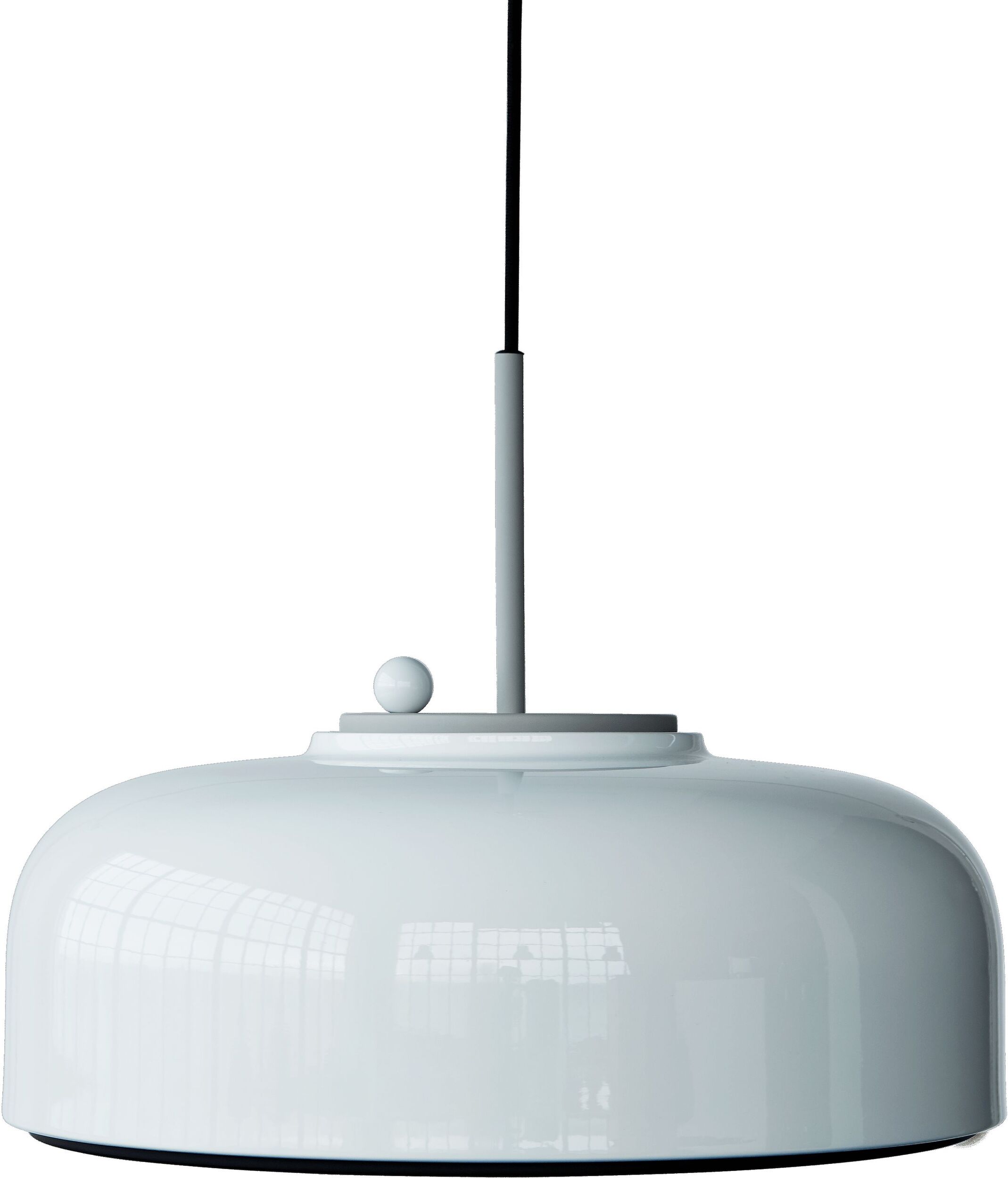 Lampa wisząca Podgy biała