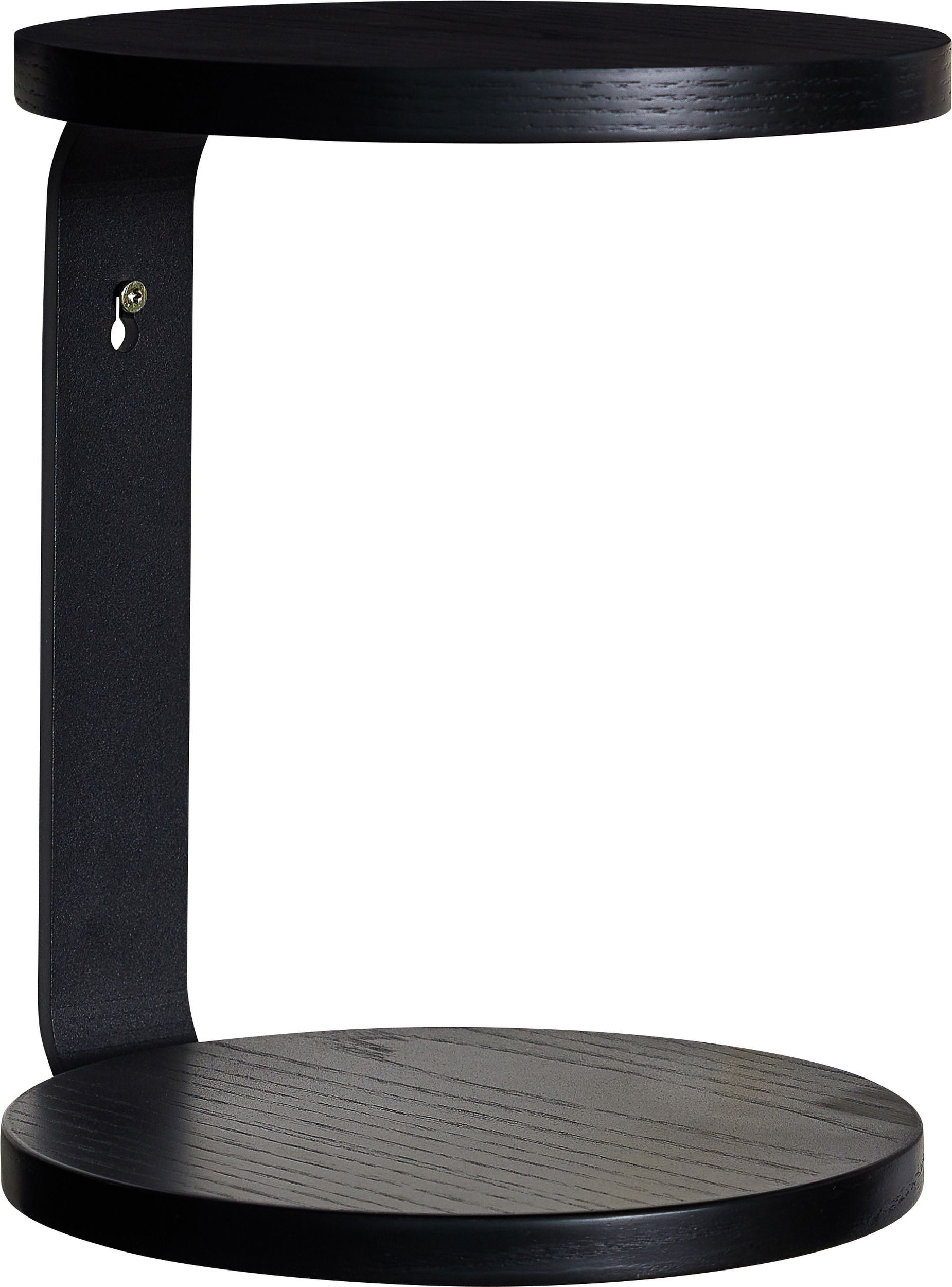 Półka ścienna Oto czarna