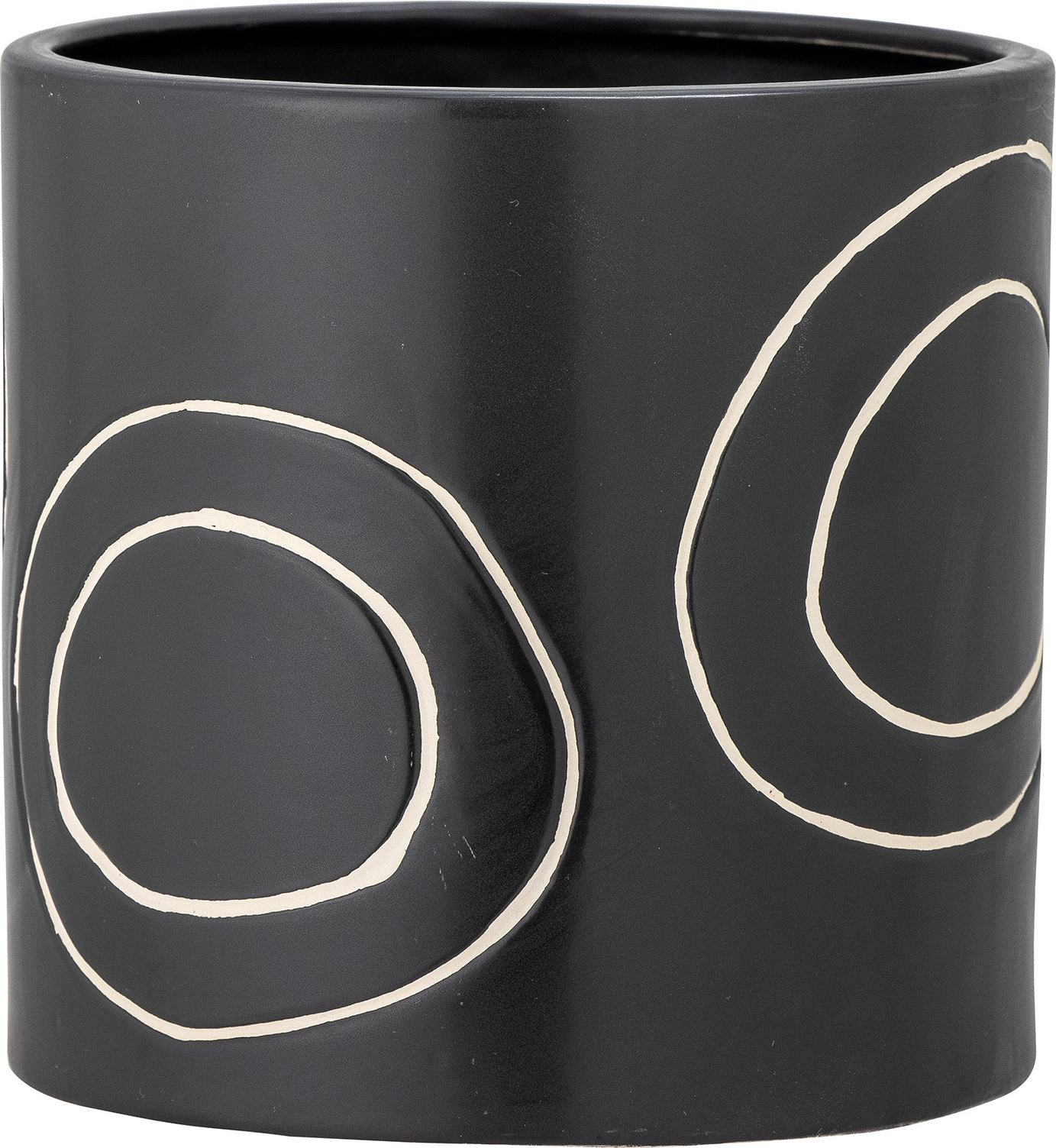 Osłonka na doniczkę Troy w koła 14 cm