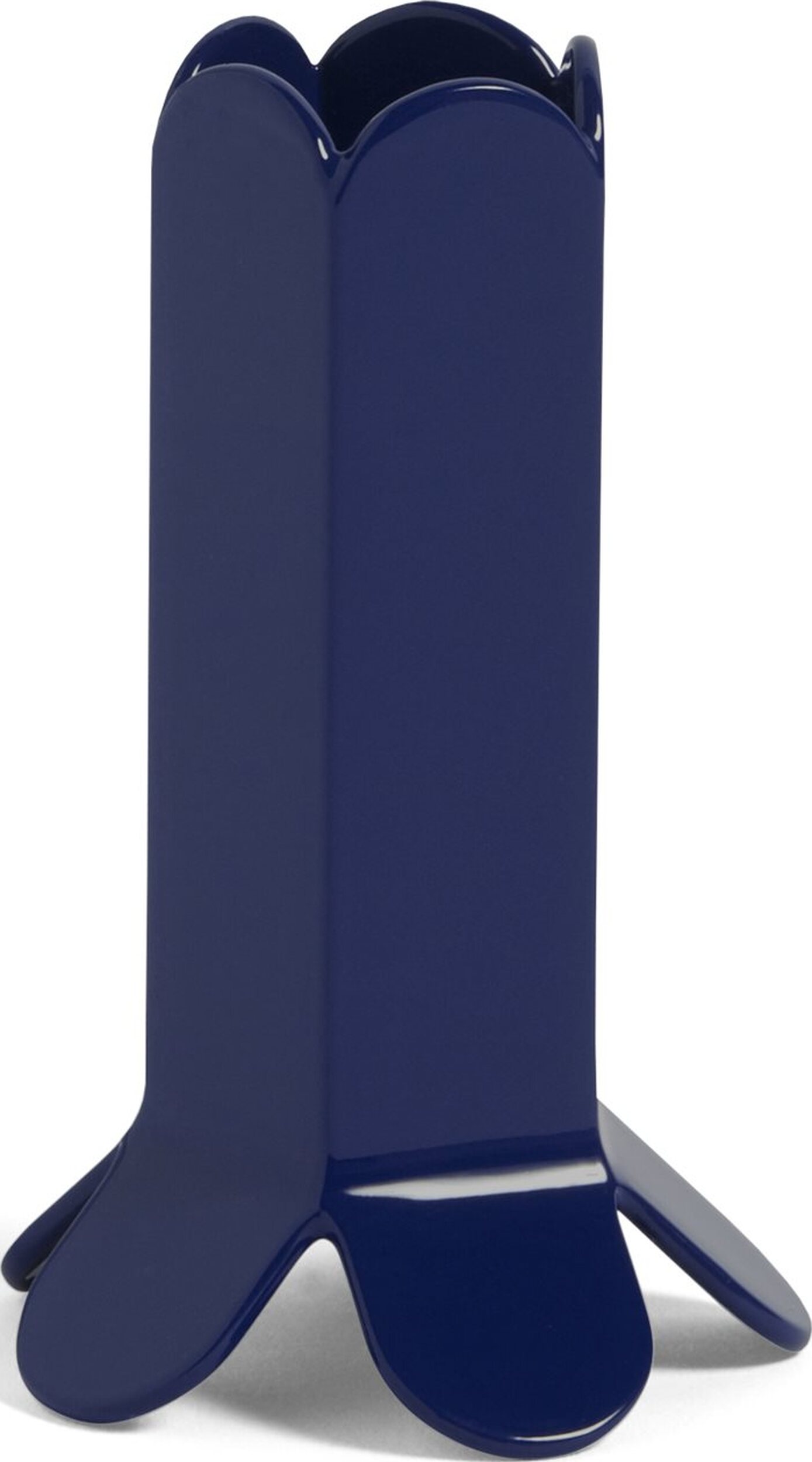 Świecznik na klasyczną świecę Arcs S ciemnoniebieski