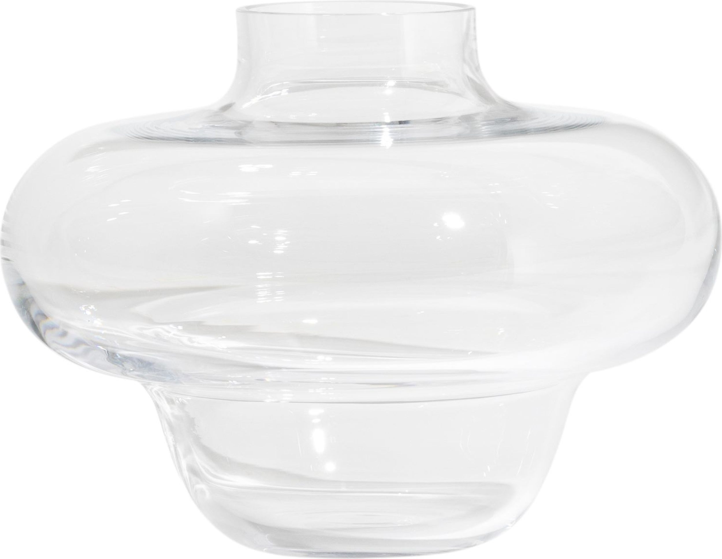 Wazon Kappa 16 cm przezroczysty kryształowy