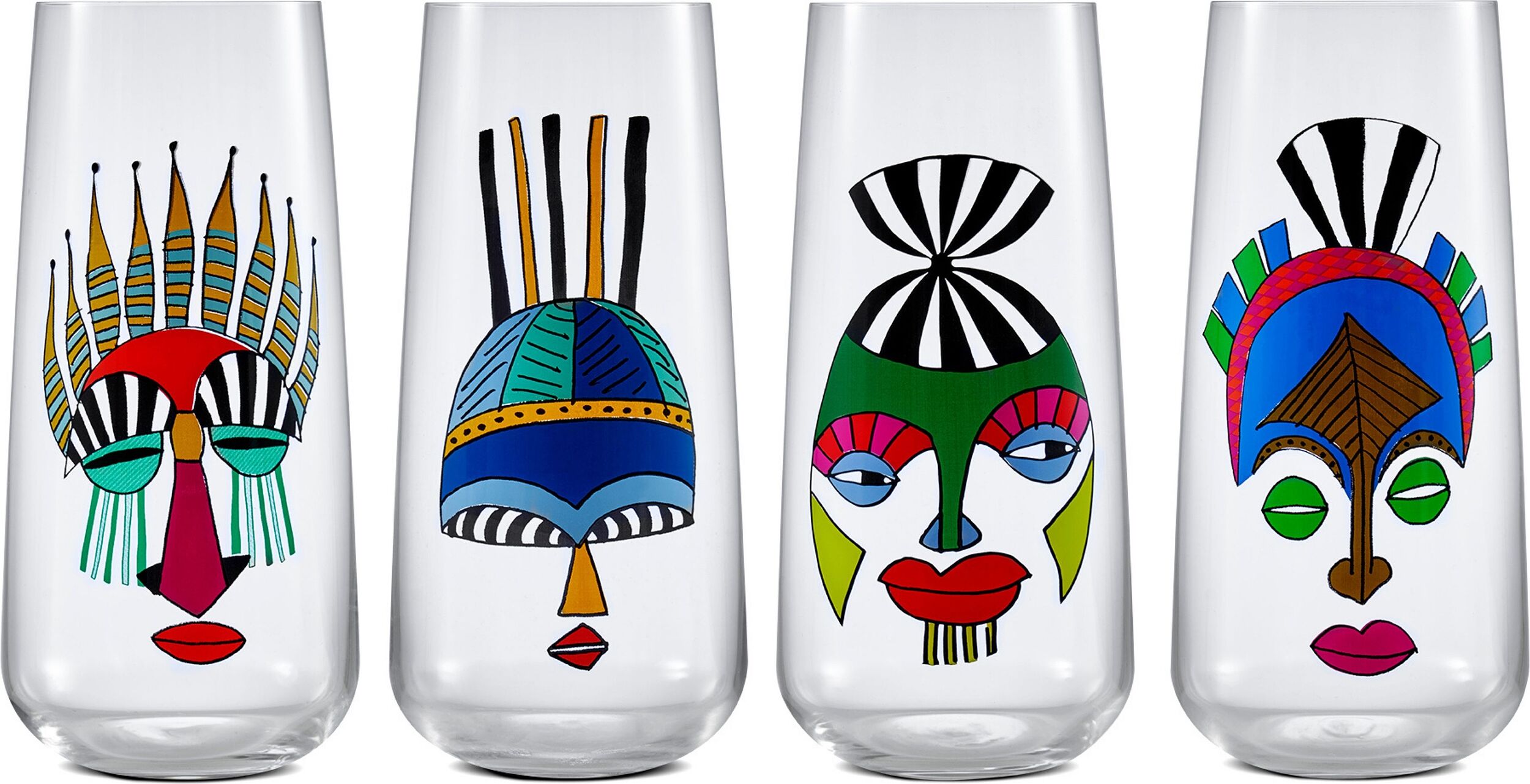 Szklanki Mirage Rock & Pop 4 szt.