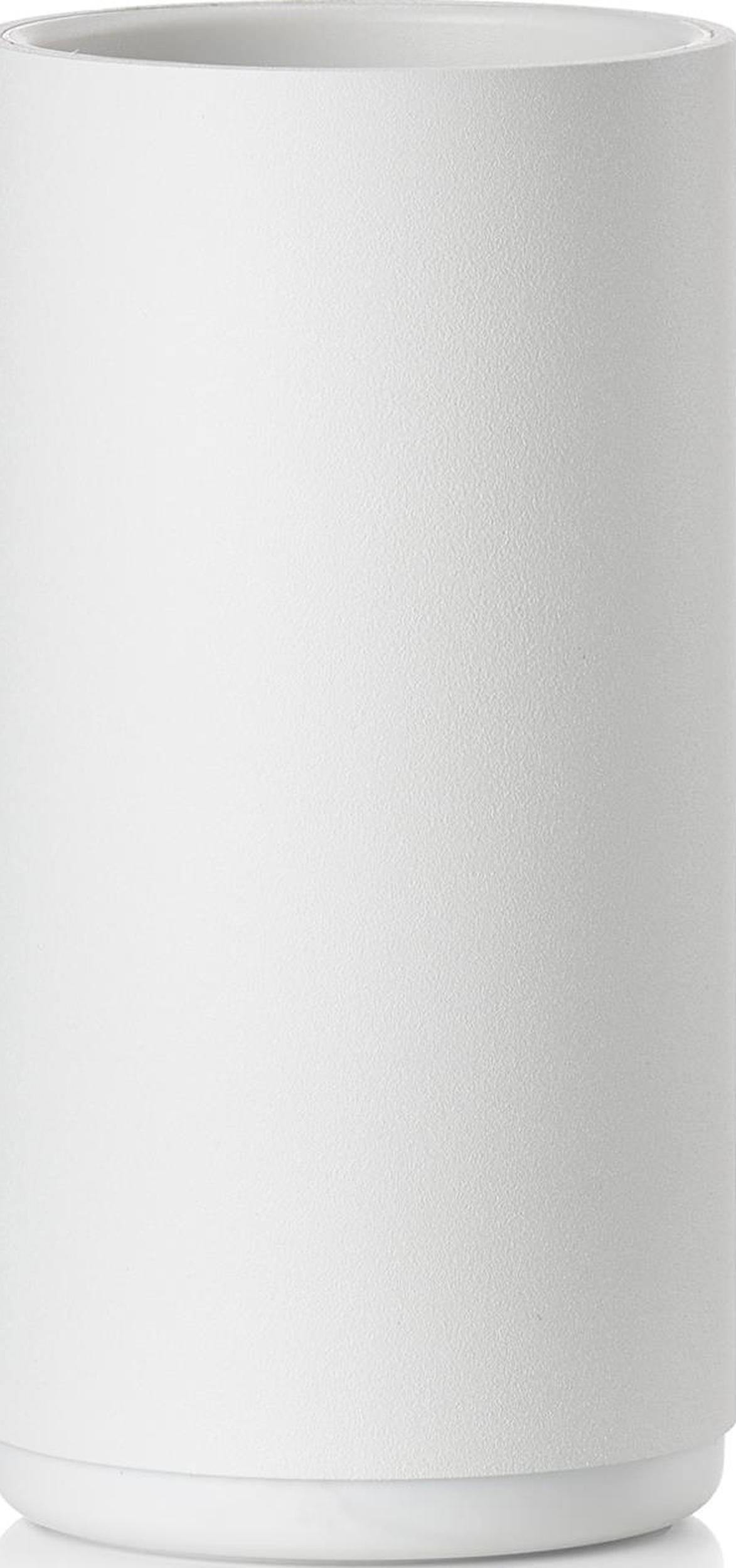 Kubek na szczoteczki do zębów Rim biały