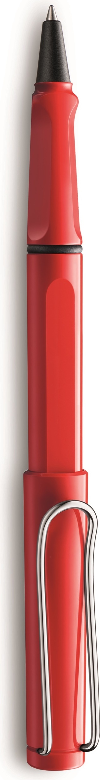 Pióro kulkowe Safari czerwone z niebieskim wkładem