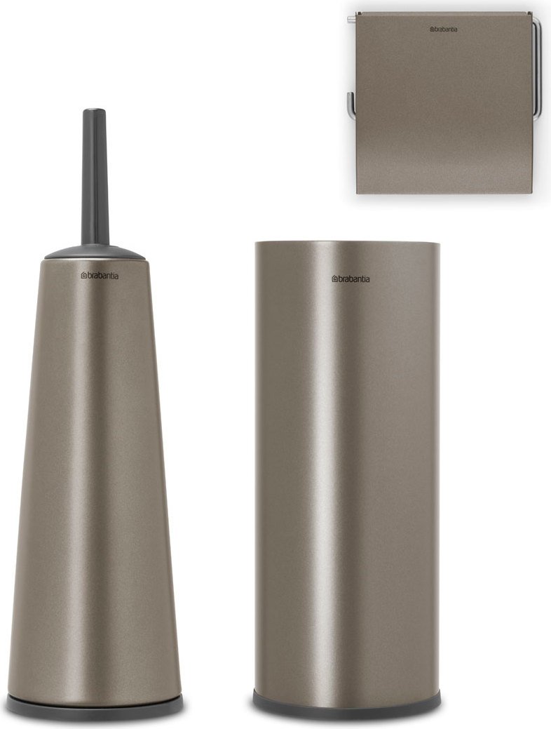 Akcesoria toaletowe ReNew platynowe 3 el.