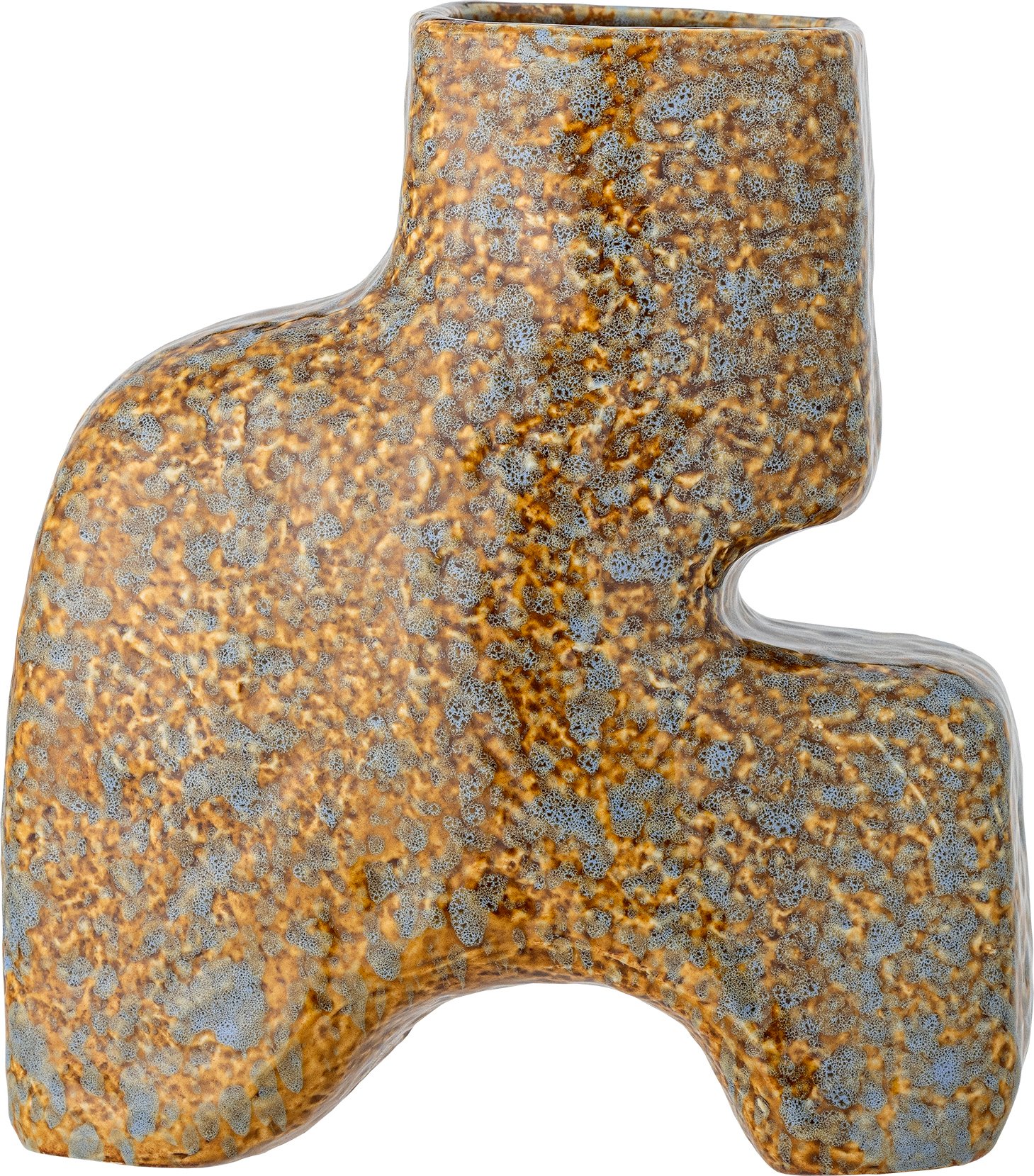 Wazon dekoracyjny Ollia 20 cm brązowy