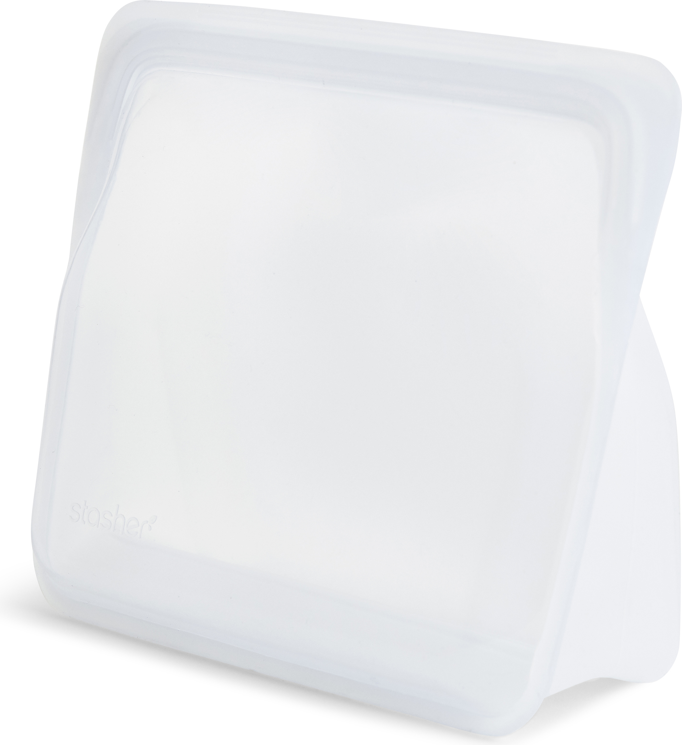 Torebka silikonowa na żywność Stasher Stand Up Mini 0,8 l przezroczysta