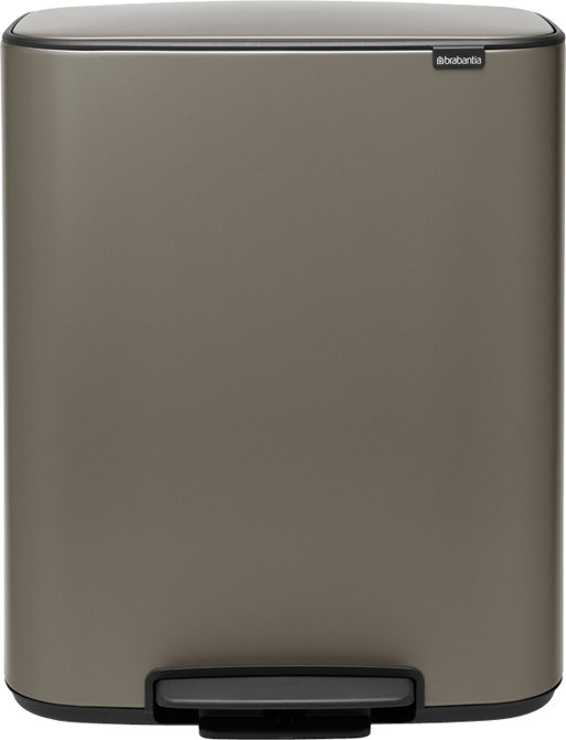 Kosz na śmieci Bo Pedal Bin 60 l ciemnooliwkowy