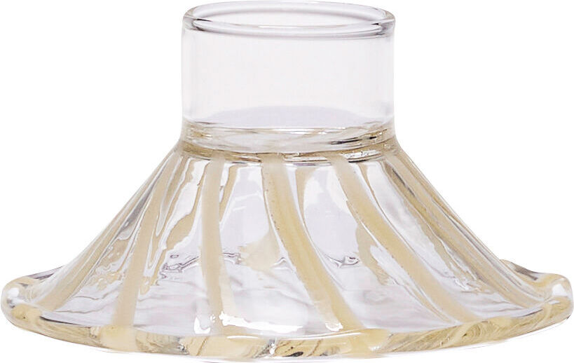 Świecznik na klasyczną świecę Heir żółty