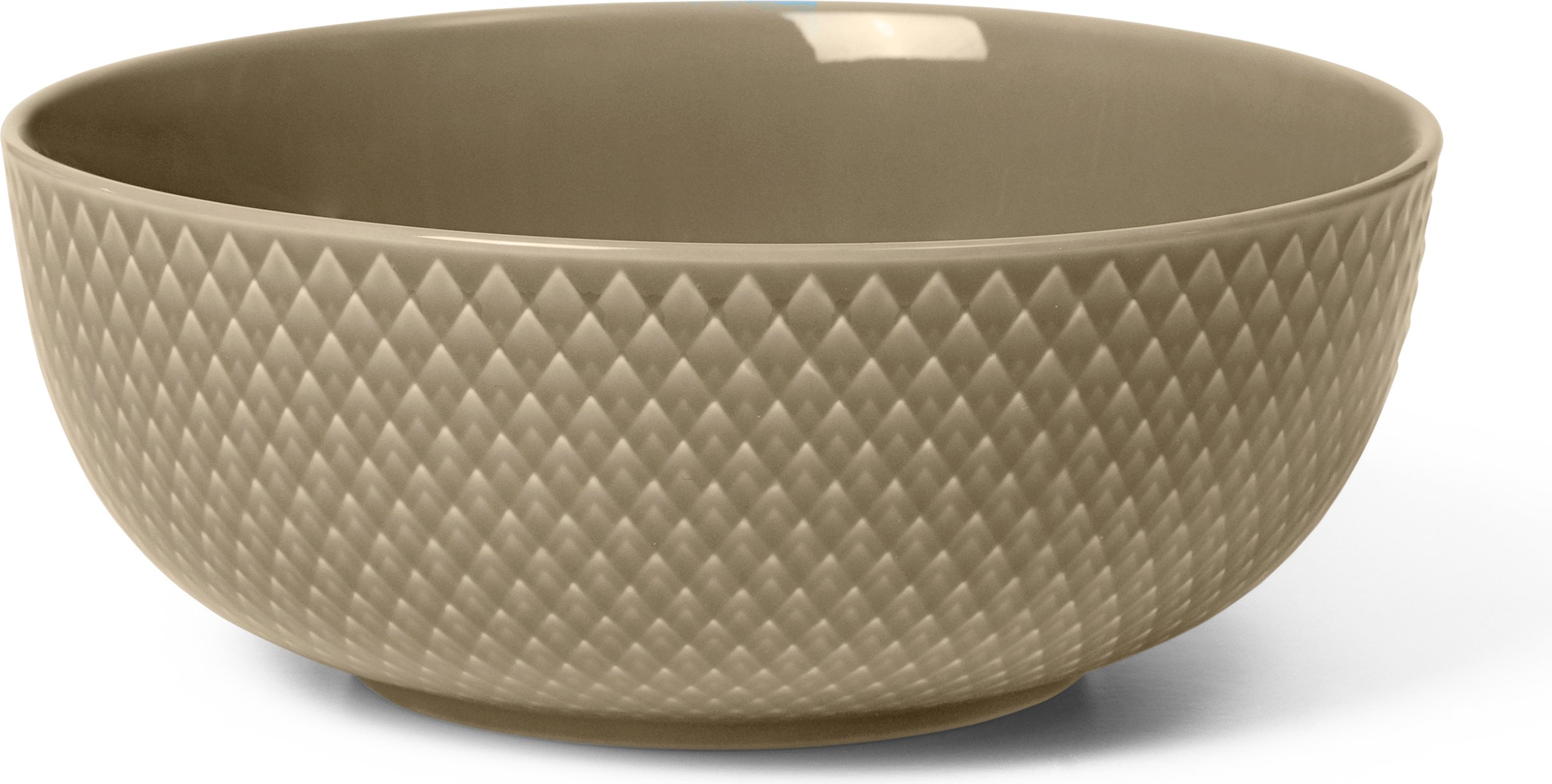 Miska Rhombe Earth 15,5 cm szarobrązowa