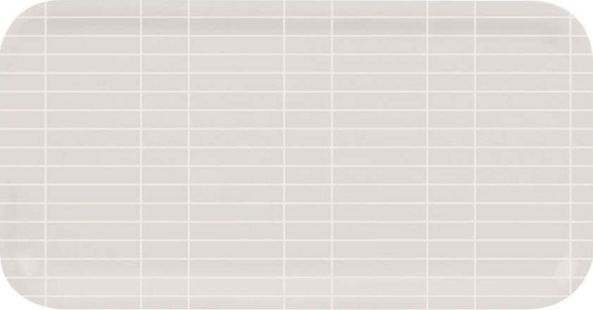 Taca do serwowania Checks & Stripes 22 x 43 cm