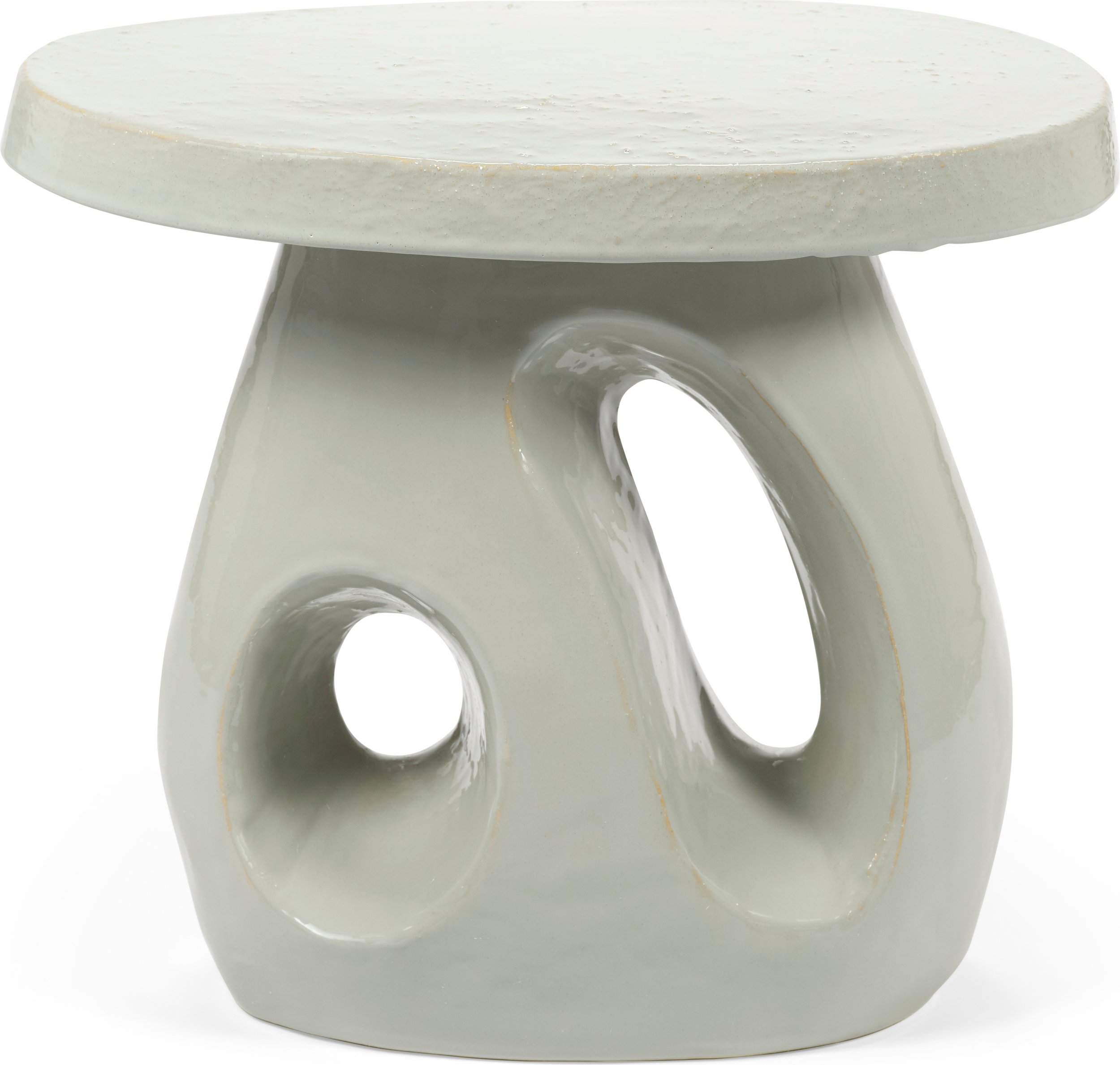 Stolik boczny Amé 45 cm szary