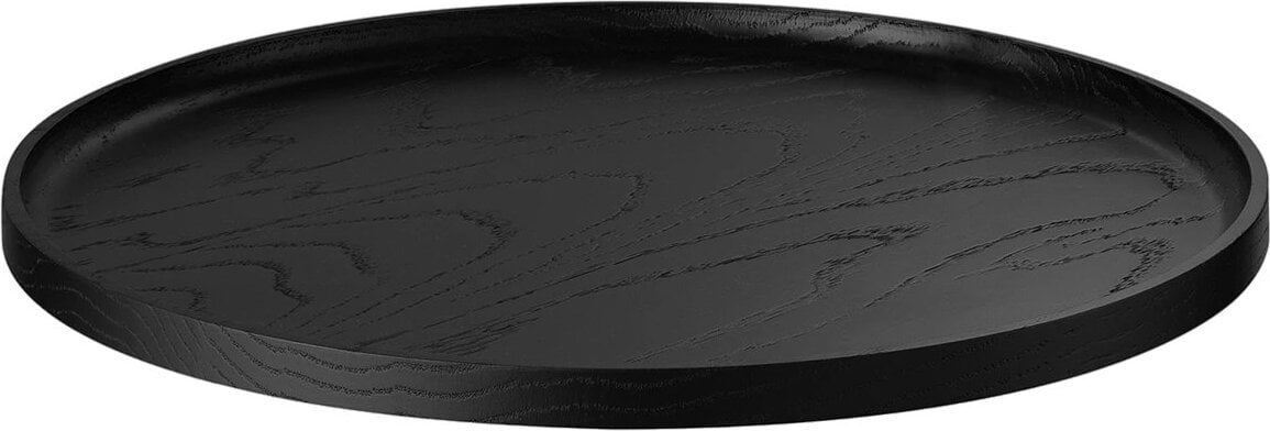 Taca Oku okrągła M czarny dąb