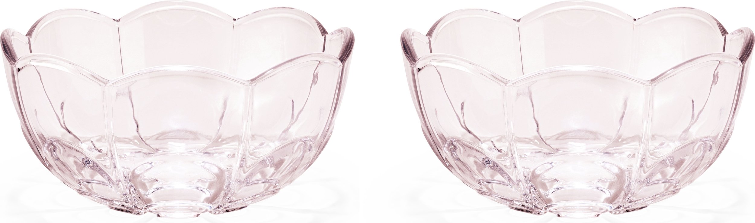 Miski Lily 13 cm różowe 2 szt.