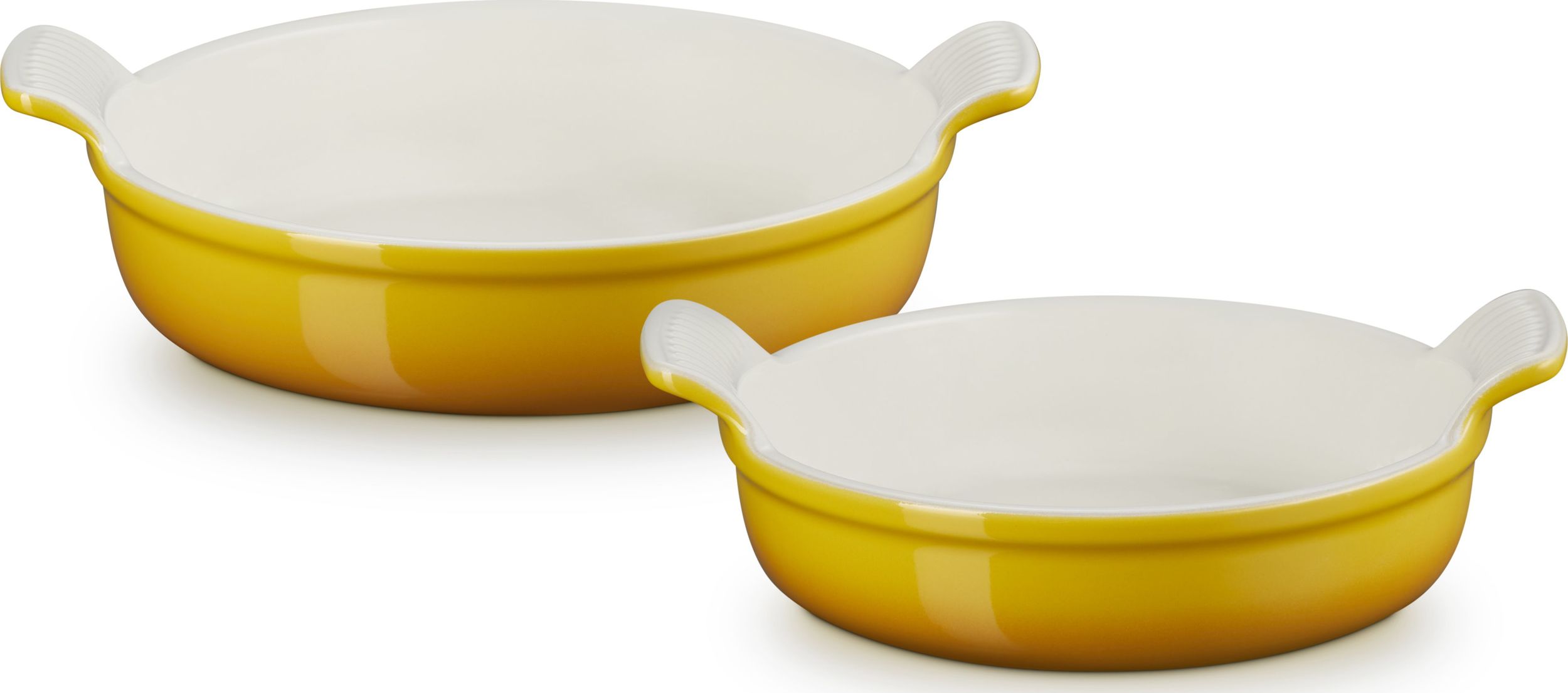 Naczynia do zapiekania Tradition Collection okrągłe słoneczny żółty 2 szt.