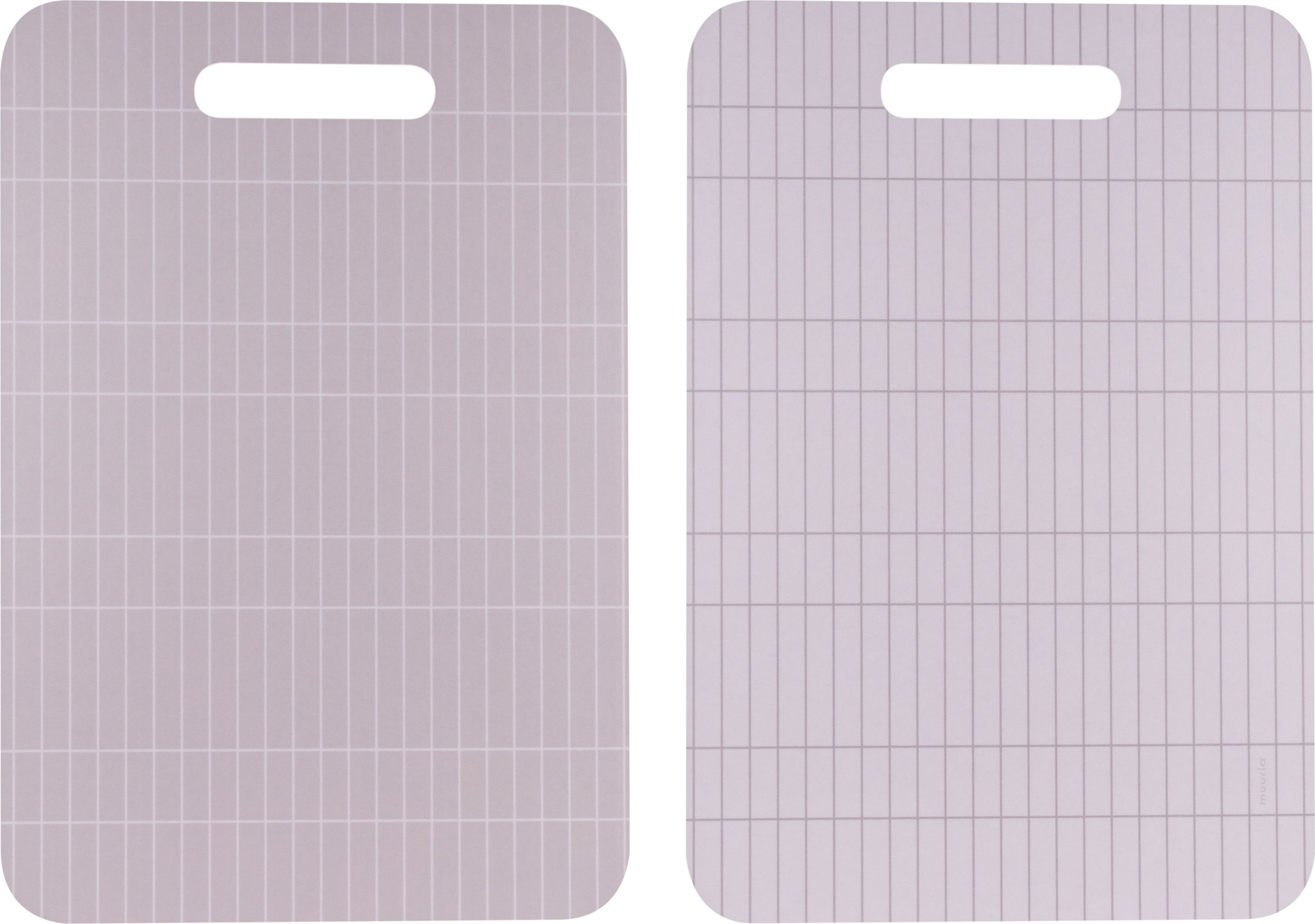 Deska do krojenia i serwowania Checks & Stripes 30 x 44 cm beżowa