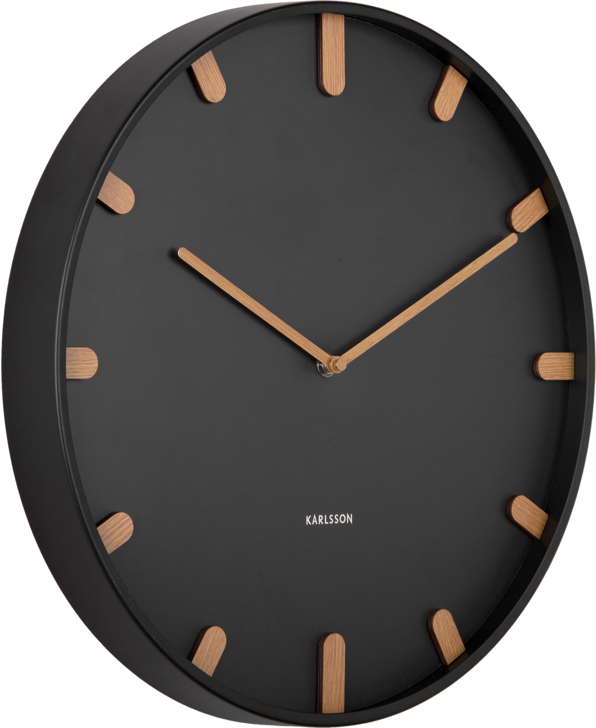 Zegar ścienny Grace 40 cm czarny