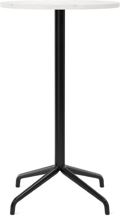 Stół barowy Harbour Column Star Base wysoki 60 cm złamana biel
