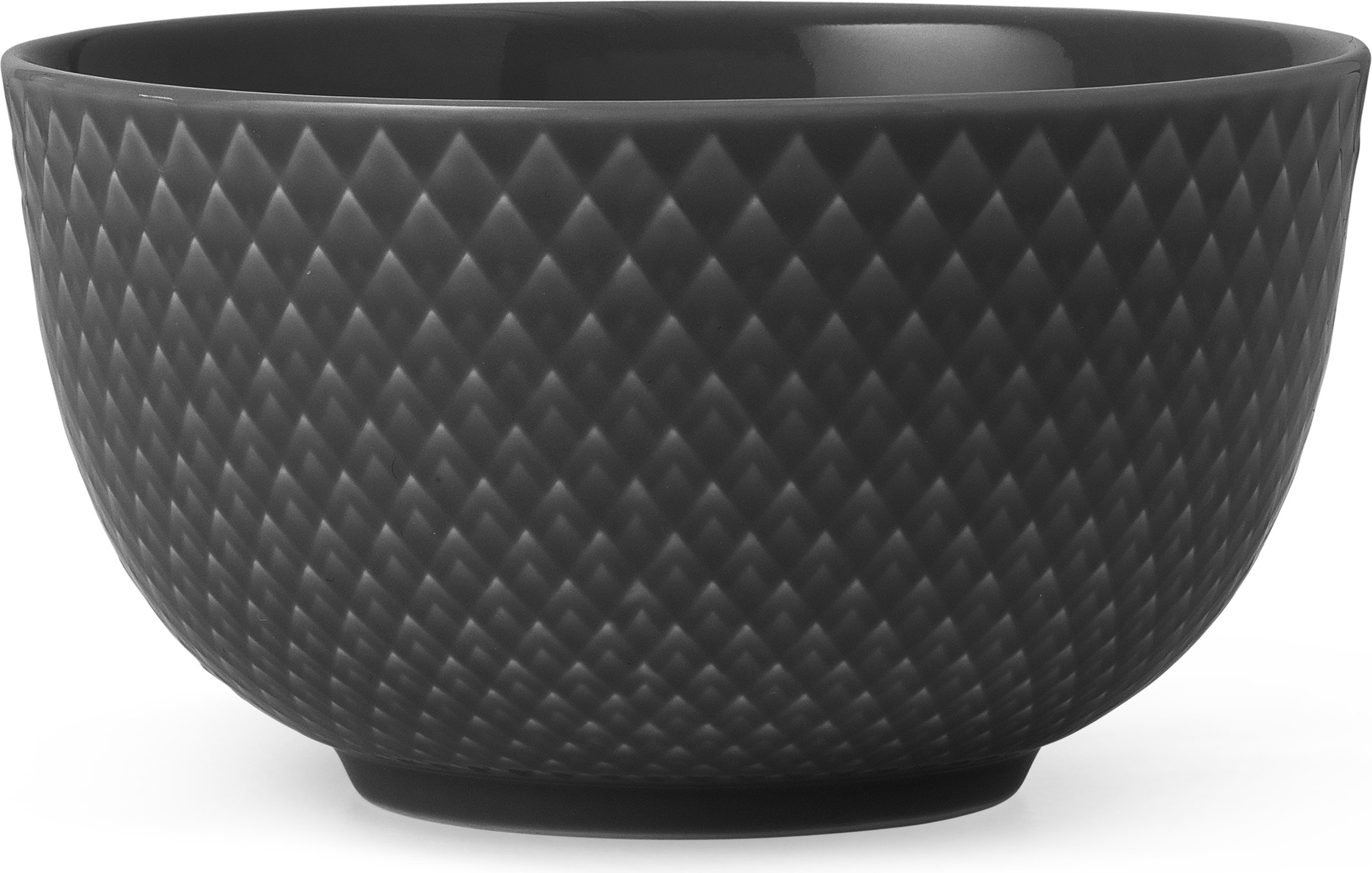 Miseczka Rhombe Earth 11 cm czarna