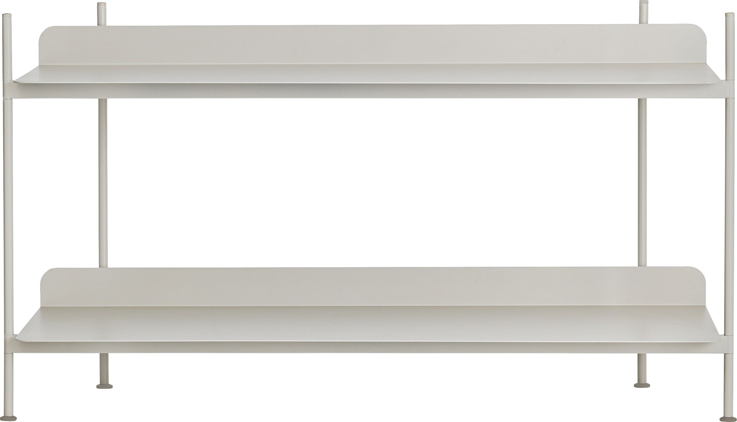 Regał modułowy Compile 1 szary