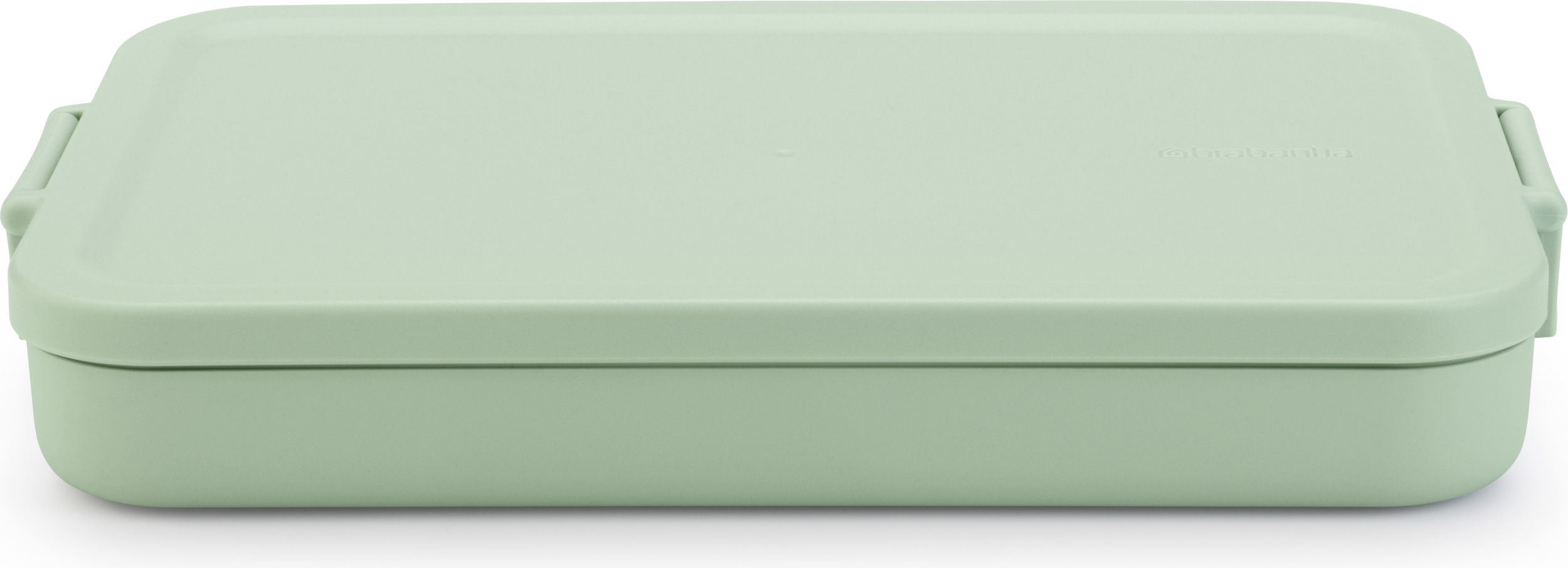 Pojemnik na kanapki Make & Take płaski zieleń jadeitowa