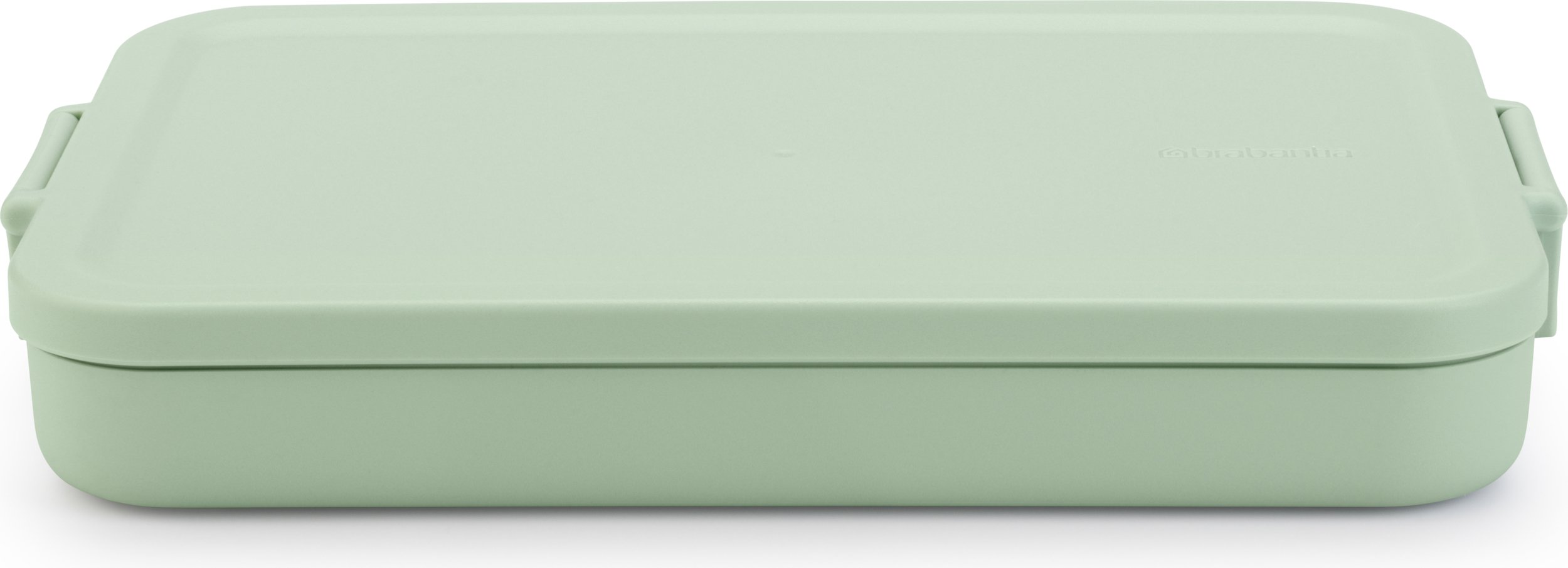 Pojemnik na kanapki Make & Take płaski zieleń jadeitowa