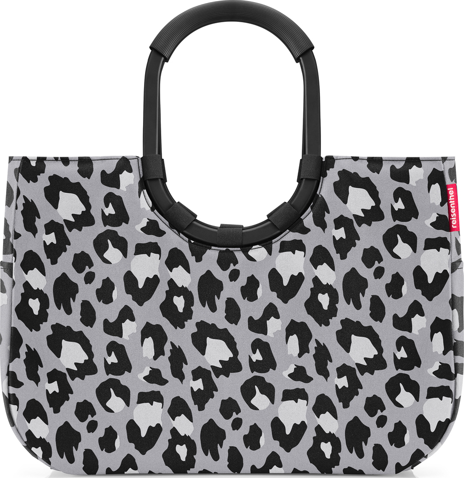 Torba Loopshopper w panterkę L szara