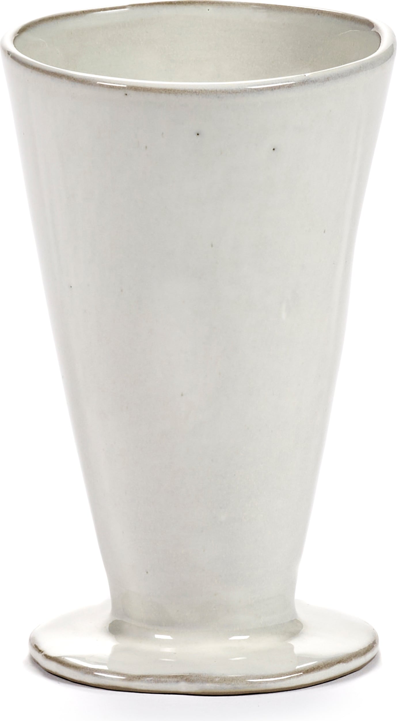 Kubek La Mère 13 cm złamana biel