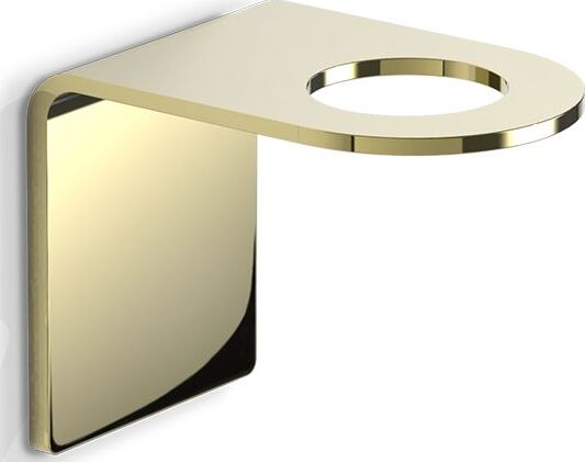 Uchwyt na dozownik do mydła Basic mosiądz montaż samoprzylepny