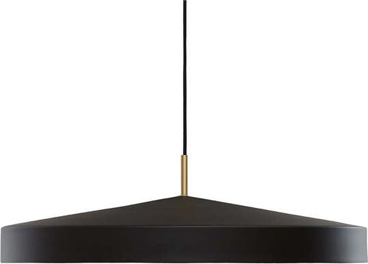 Lampa wisząca Hatto 65 cm czarna