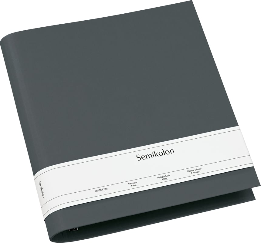 Album na zdjęcia Photograph 4 Ring ciemnoszary segregator