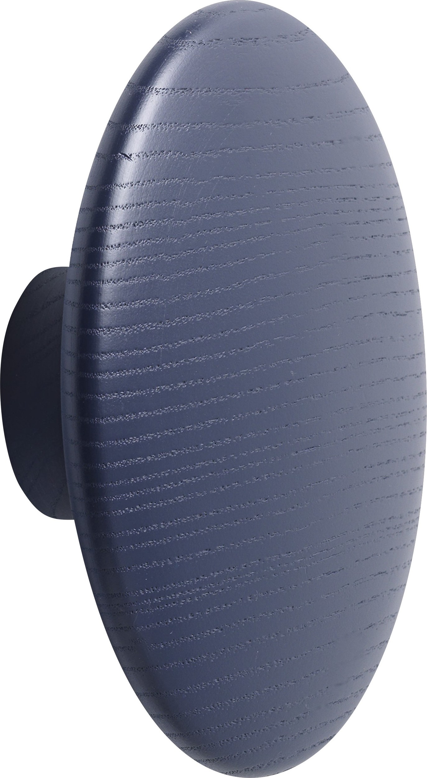 Haczyk ścienny Dots Wood 9 cm granatowy