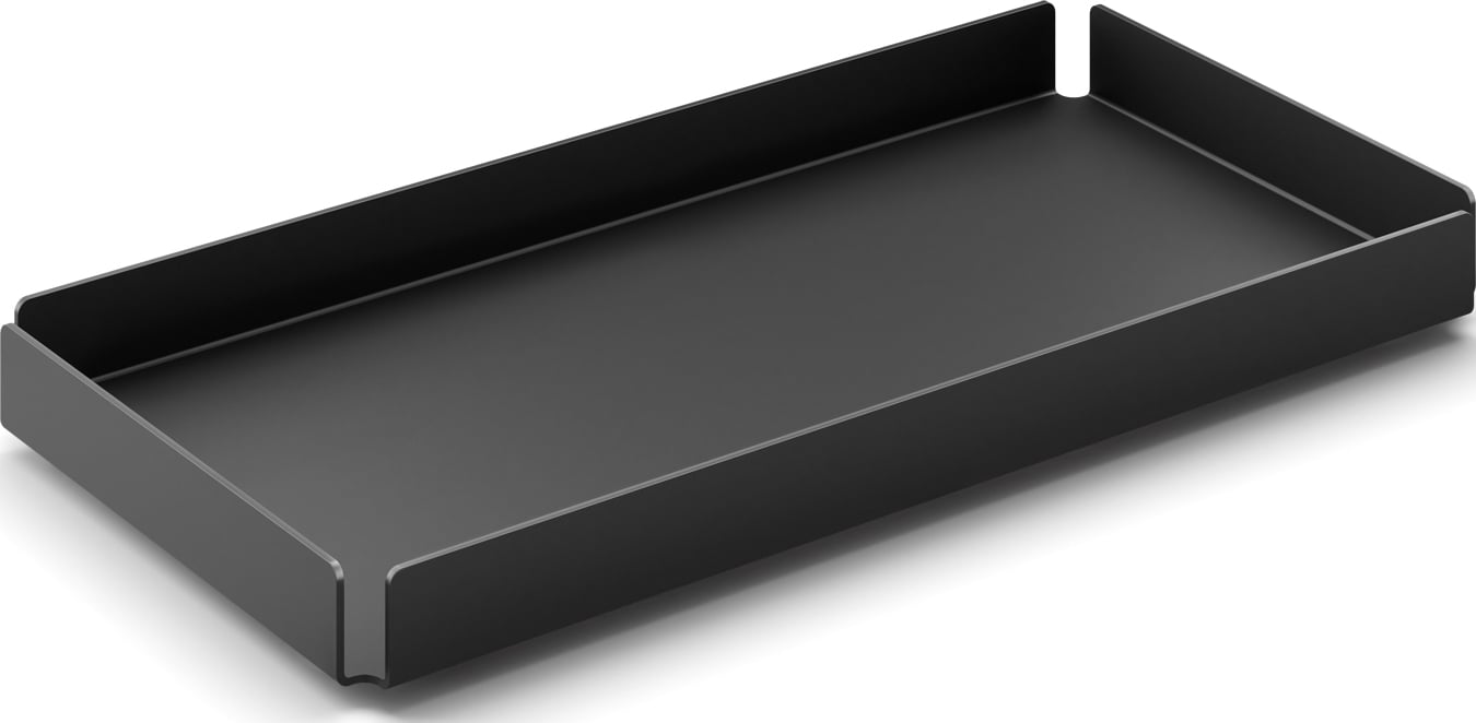 Tacka łazienkowa Potes 10 cm czarna