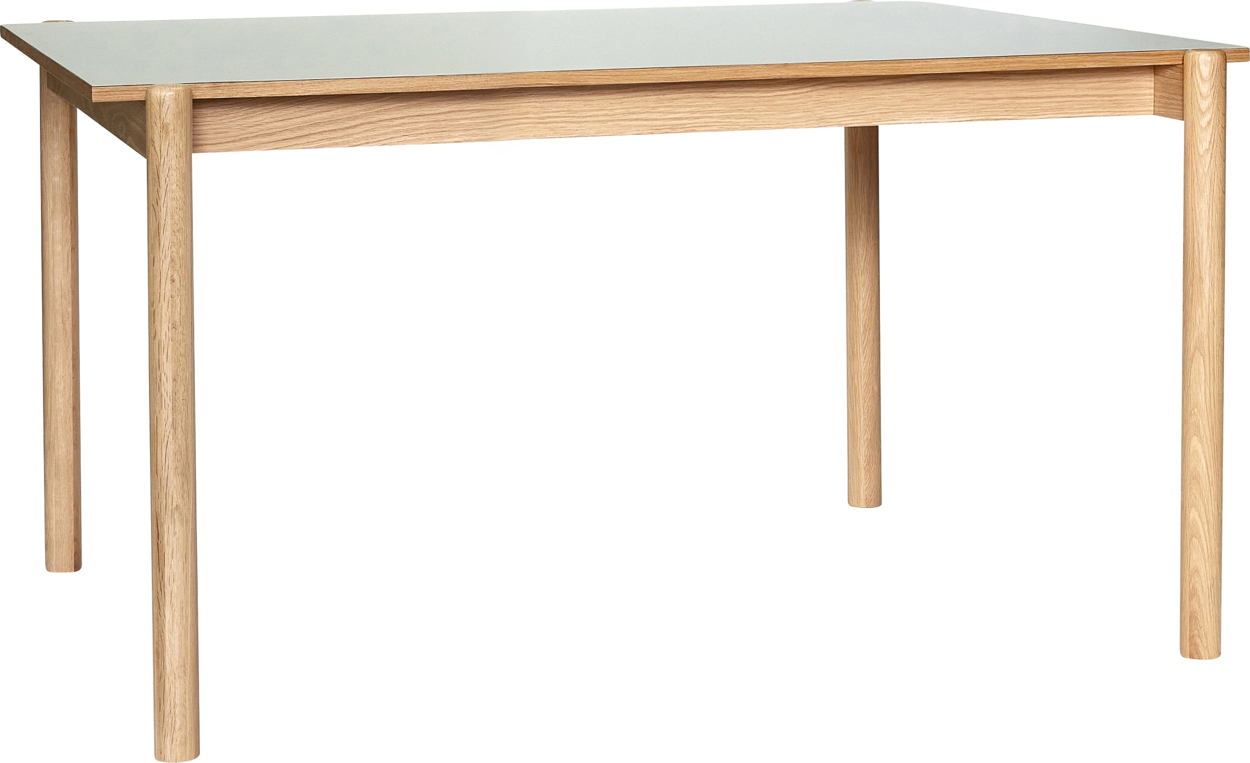 Stół Oblique prostokątny 140 cm szary