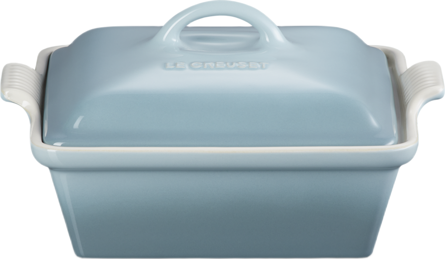 Forma do pieczenia Heritage kwadratowa 23 cm sól morska z pokrywką