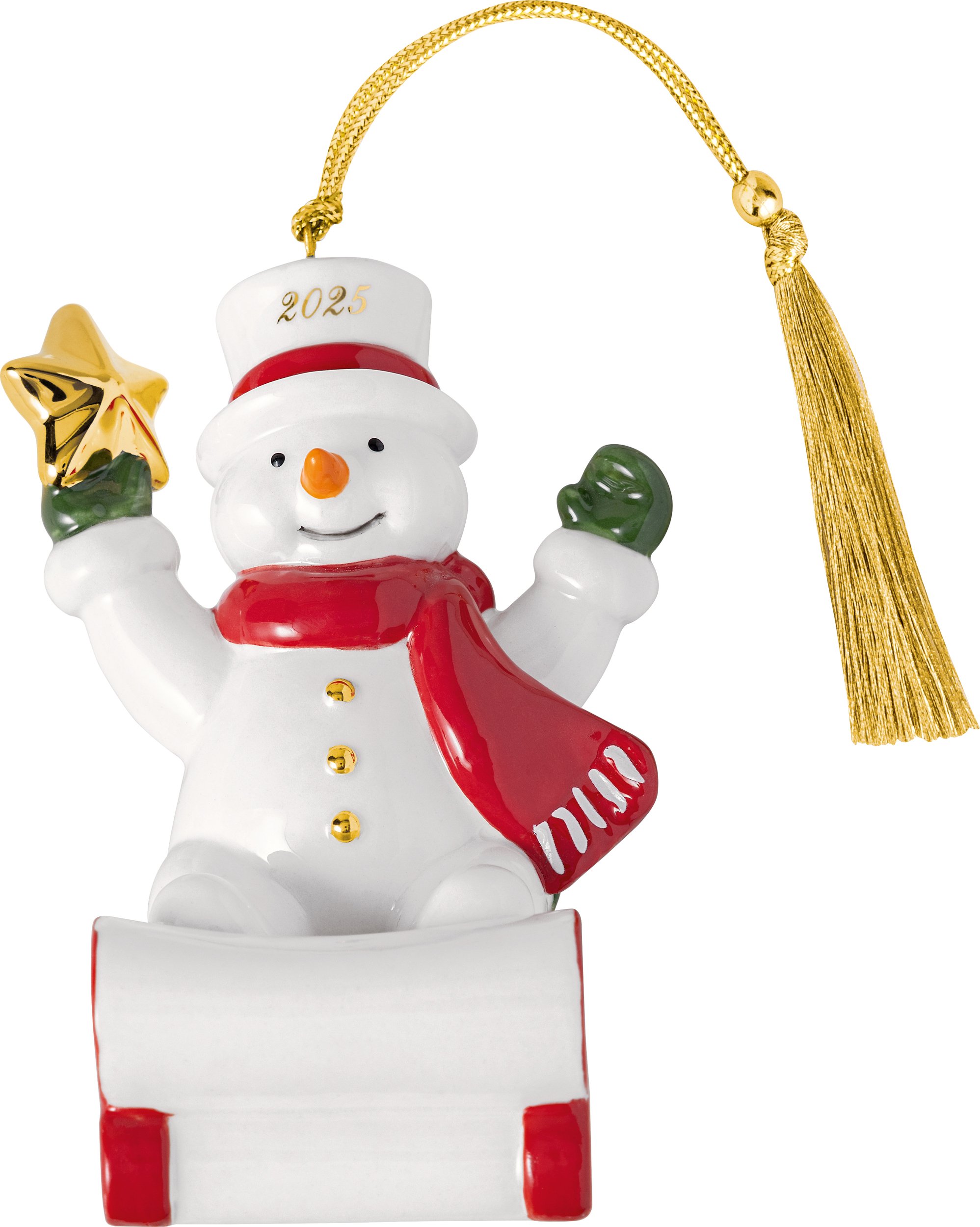 Ozdoba choinkowa Christmas Classics 2025 bałwanek