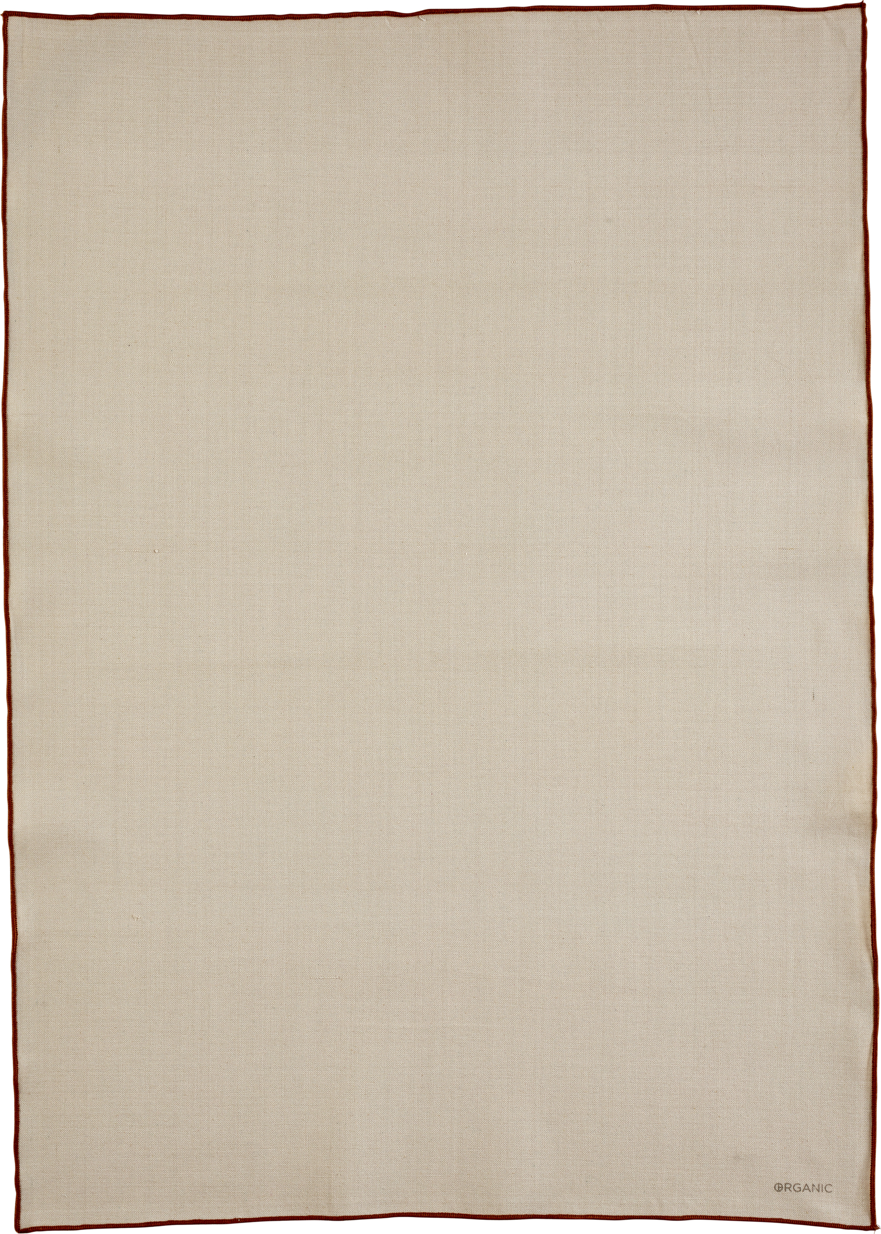 Ścierka kuchenna Organic 55 x 80 cm kremowa