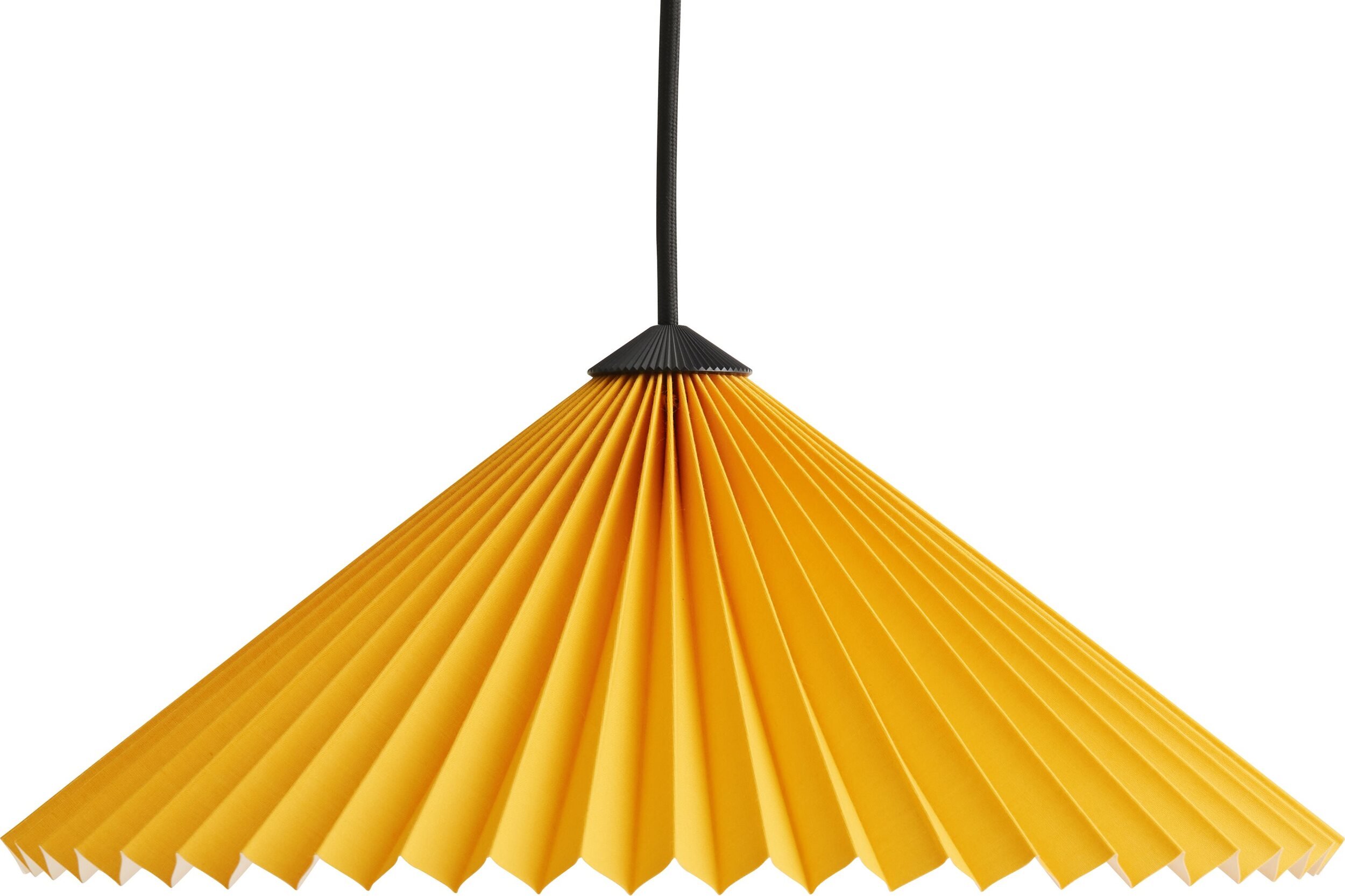 Lampa wisząca Matin 38 cm żółta