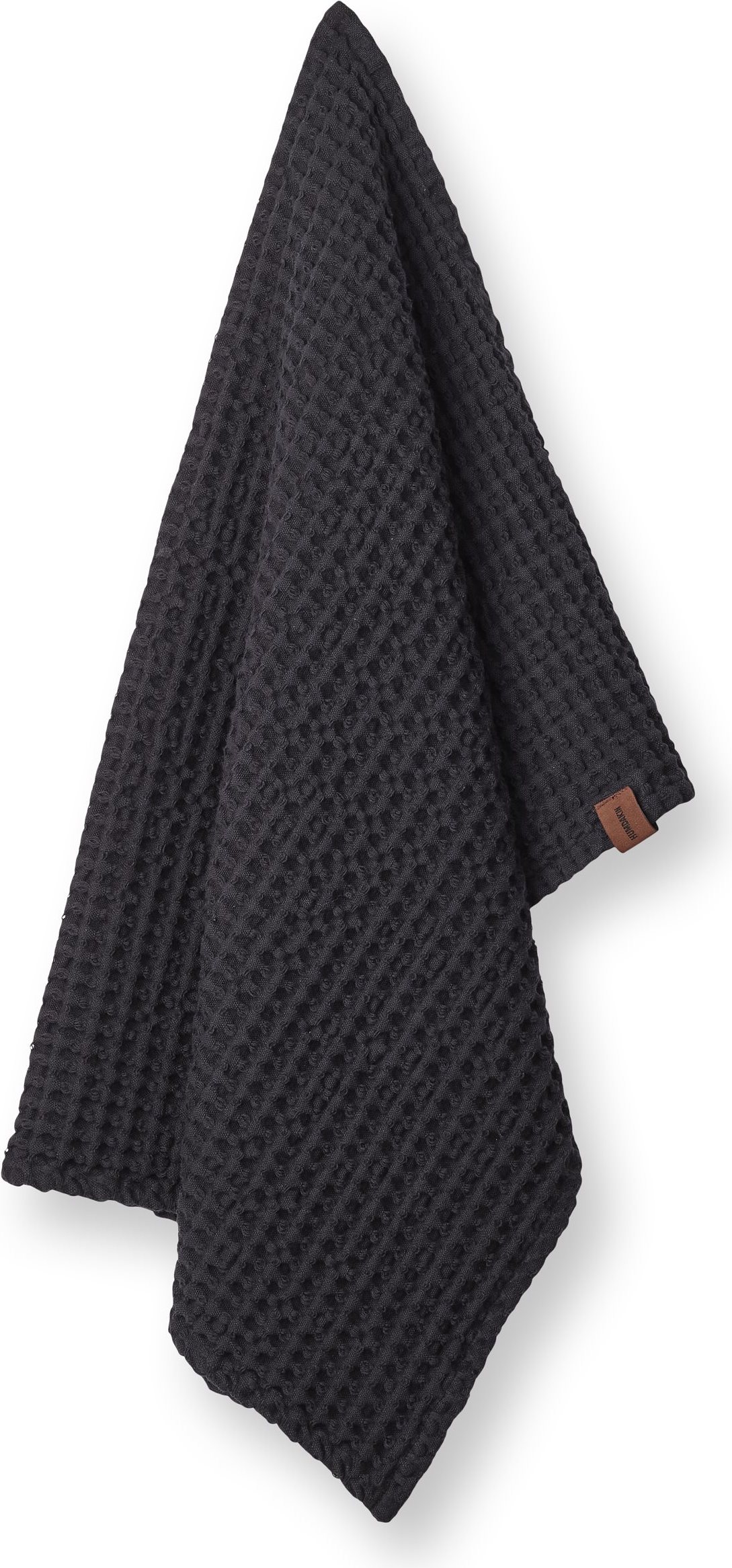 Ręcznik do rąk Humdakin Waffle 55 x 80 cm w kolorze węgla