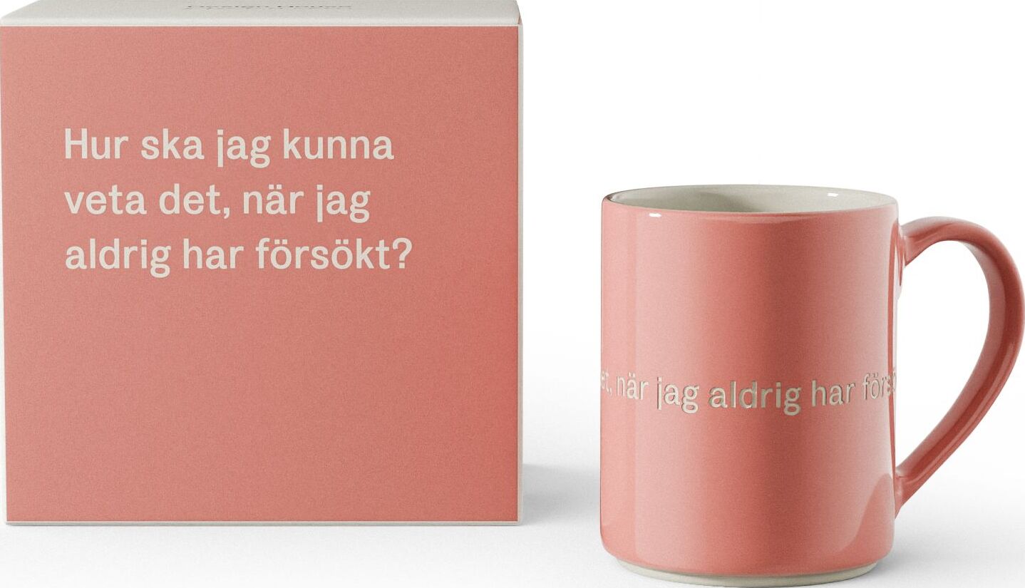 Kubek Astrid koralowy